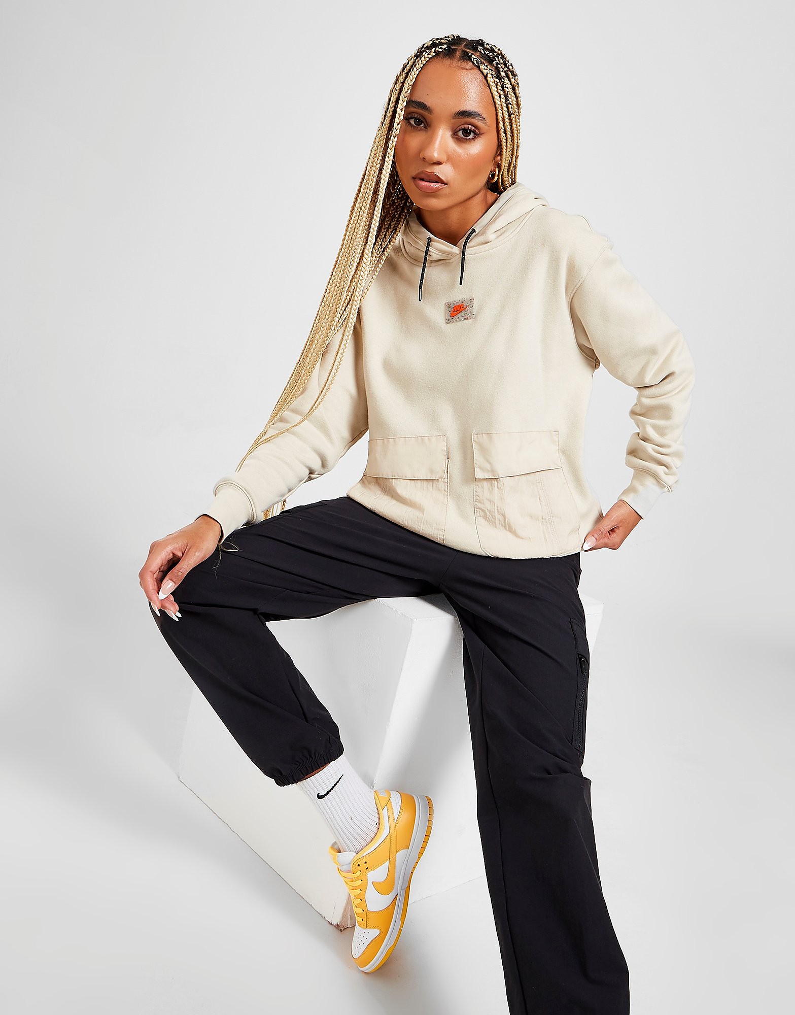 

Nike Sportswear Outdoor Overhead Hoodie - Beige - Womens, Beige