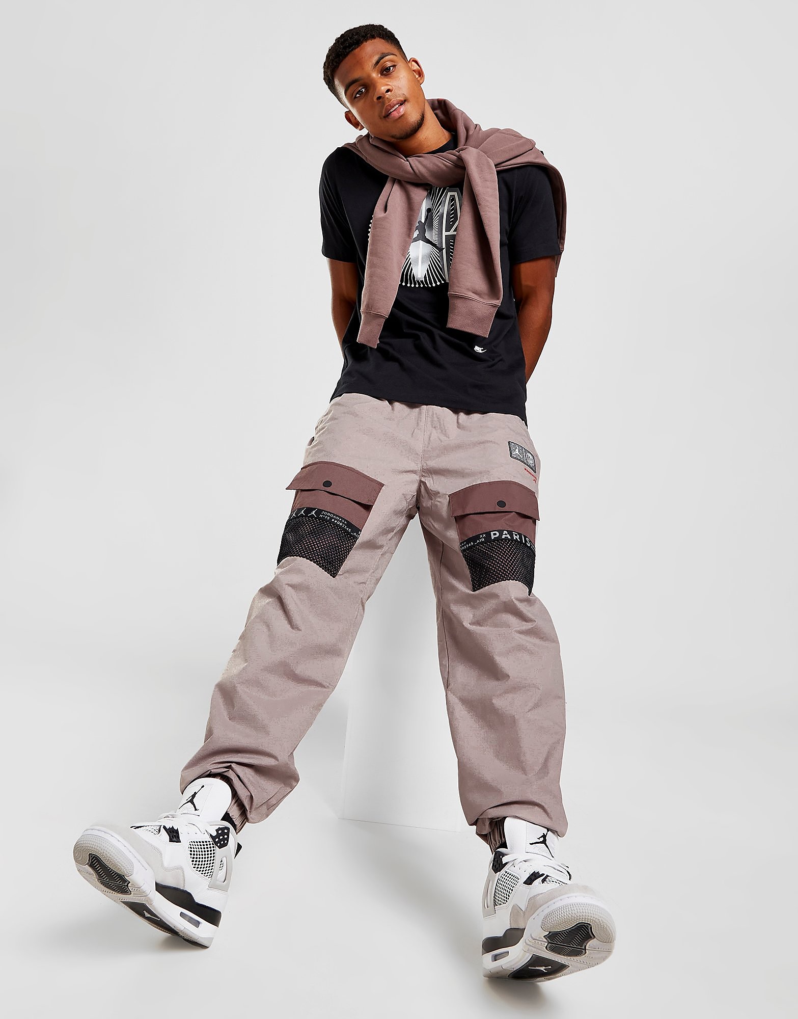 

Jordan Paris Saint Germain Woven Track Pants - Brown - Mens, Brown