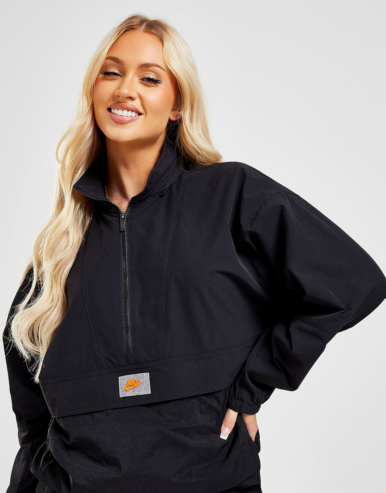 

Nike Outdoor 1/2 Zip Jacket - Black - Womens, Black
