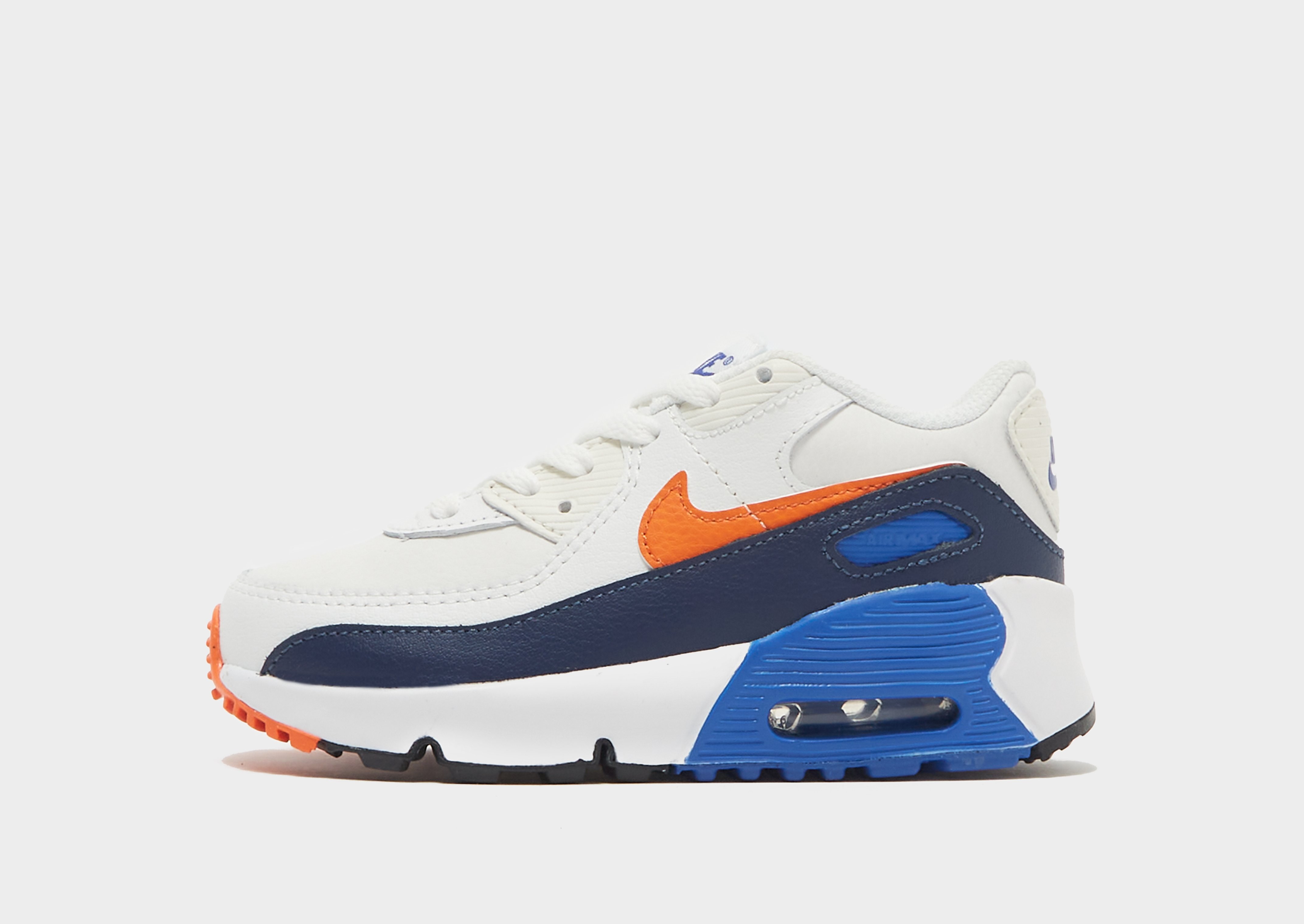 

Nike Air Max 90 Leather Infant - White - Kids, White