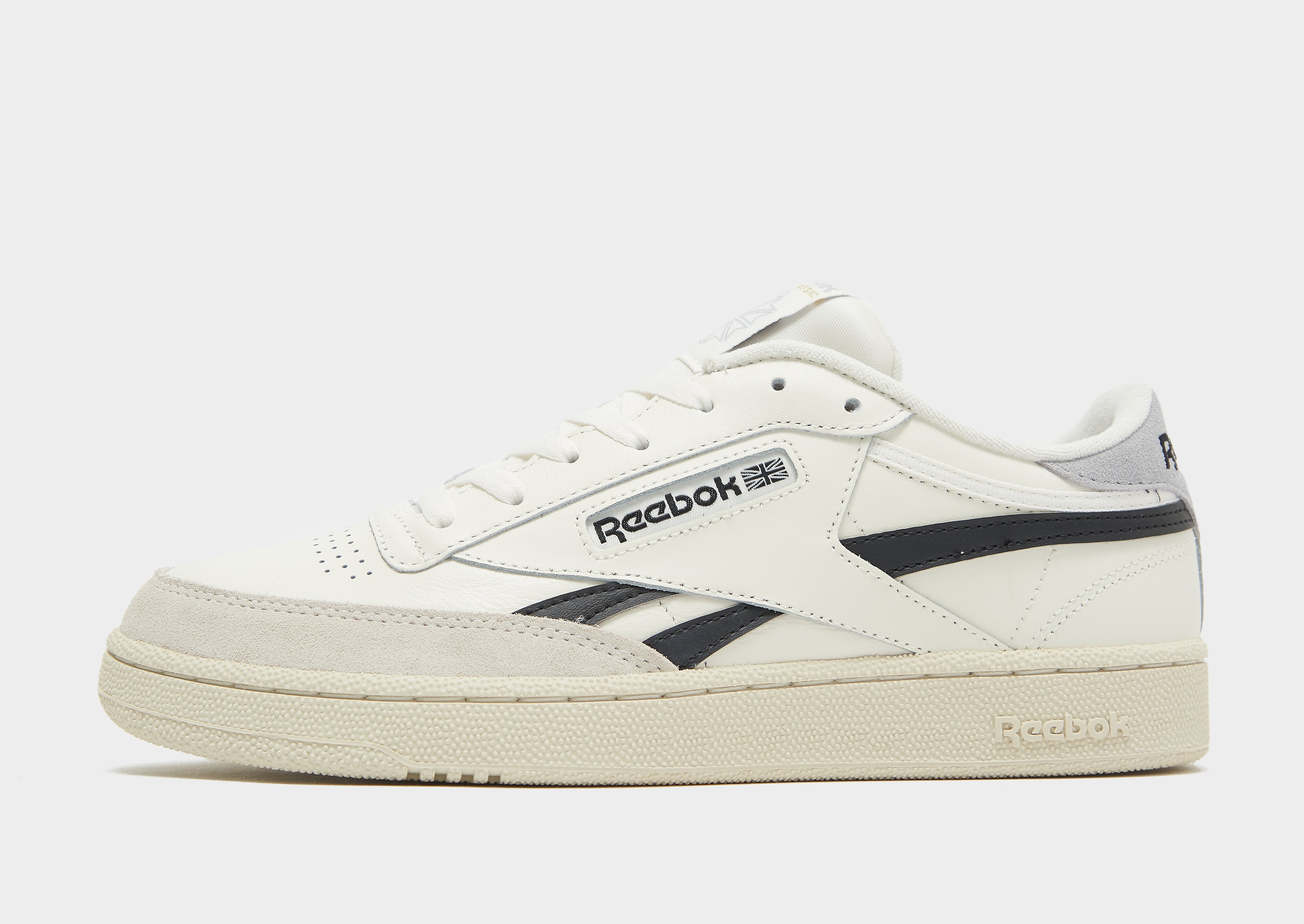 

Reebok Club C - Chalk / Core Black / Pure Grey 3 - Mens, Chalk / Core Black / Pure Grey 3