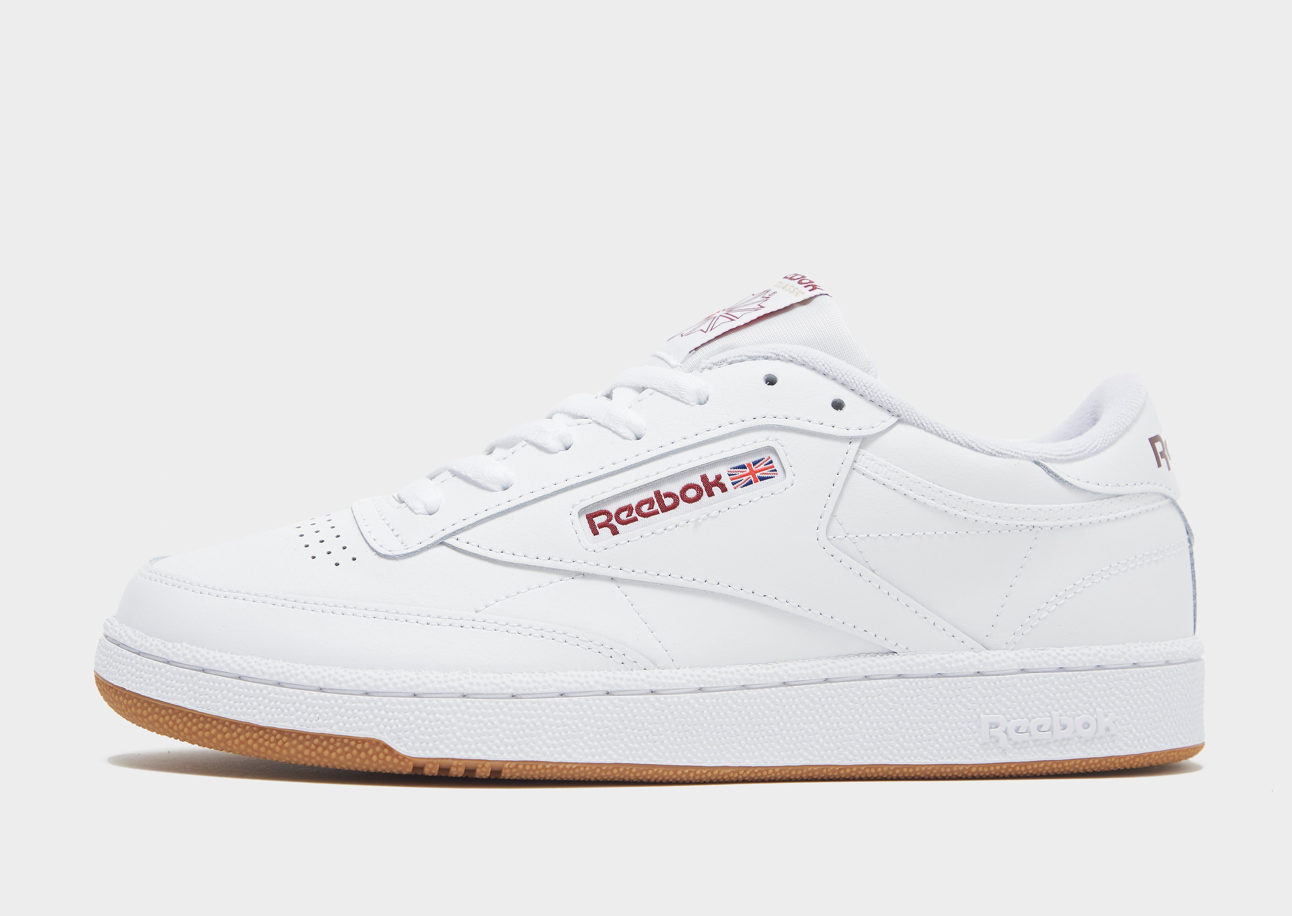 

Reebok Club C 85 - Cloud White / Classic Burgundy / Reebok Lee 3 - Mens, Cloud White / Classic Burgundy / Reebok Lee 3