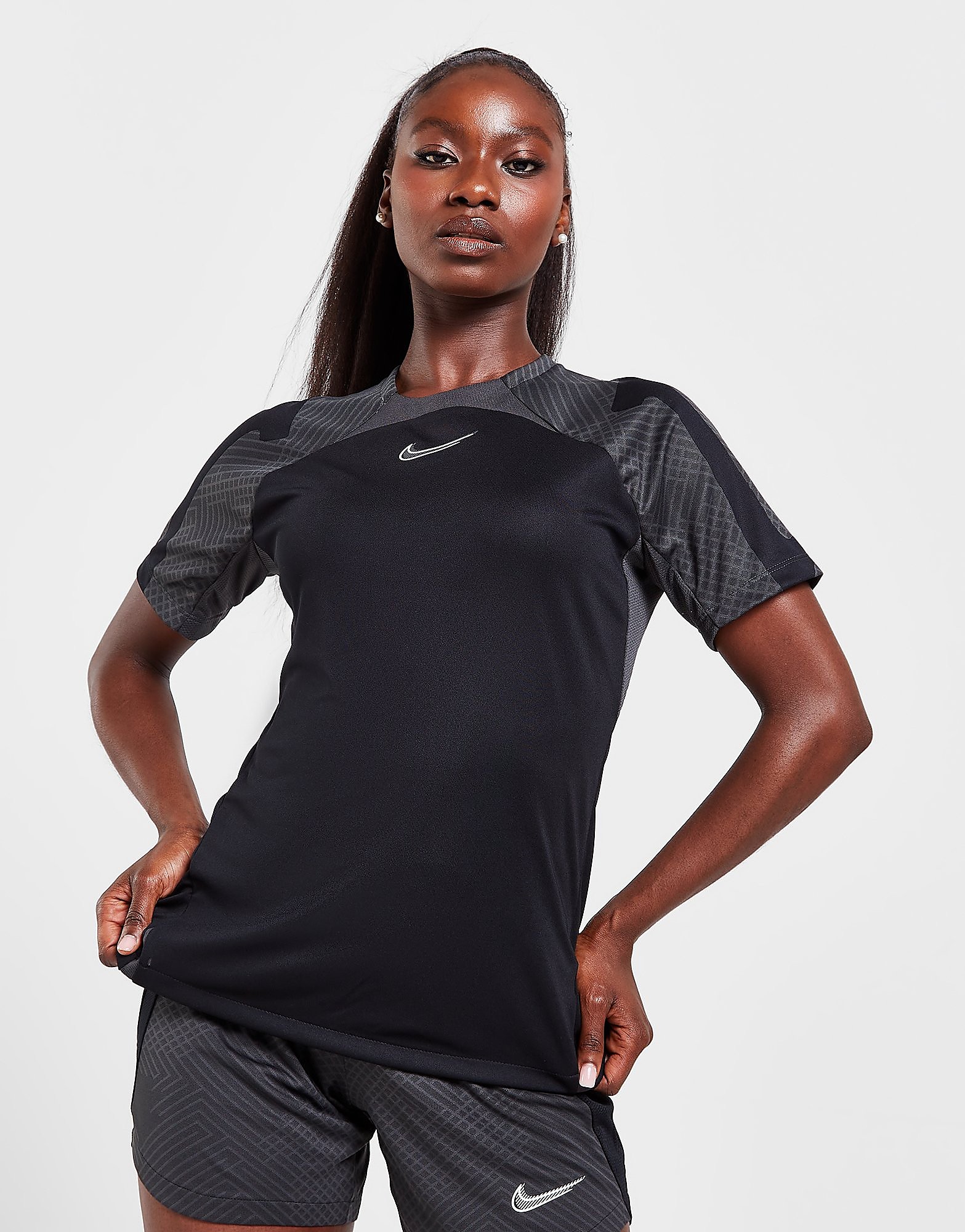 

Nike Strike Short Sleeve T-Shirt - Black - Womens, Black