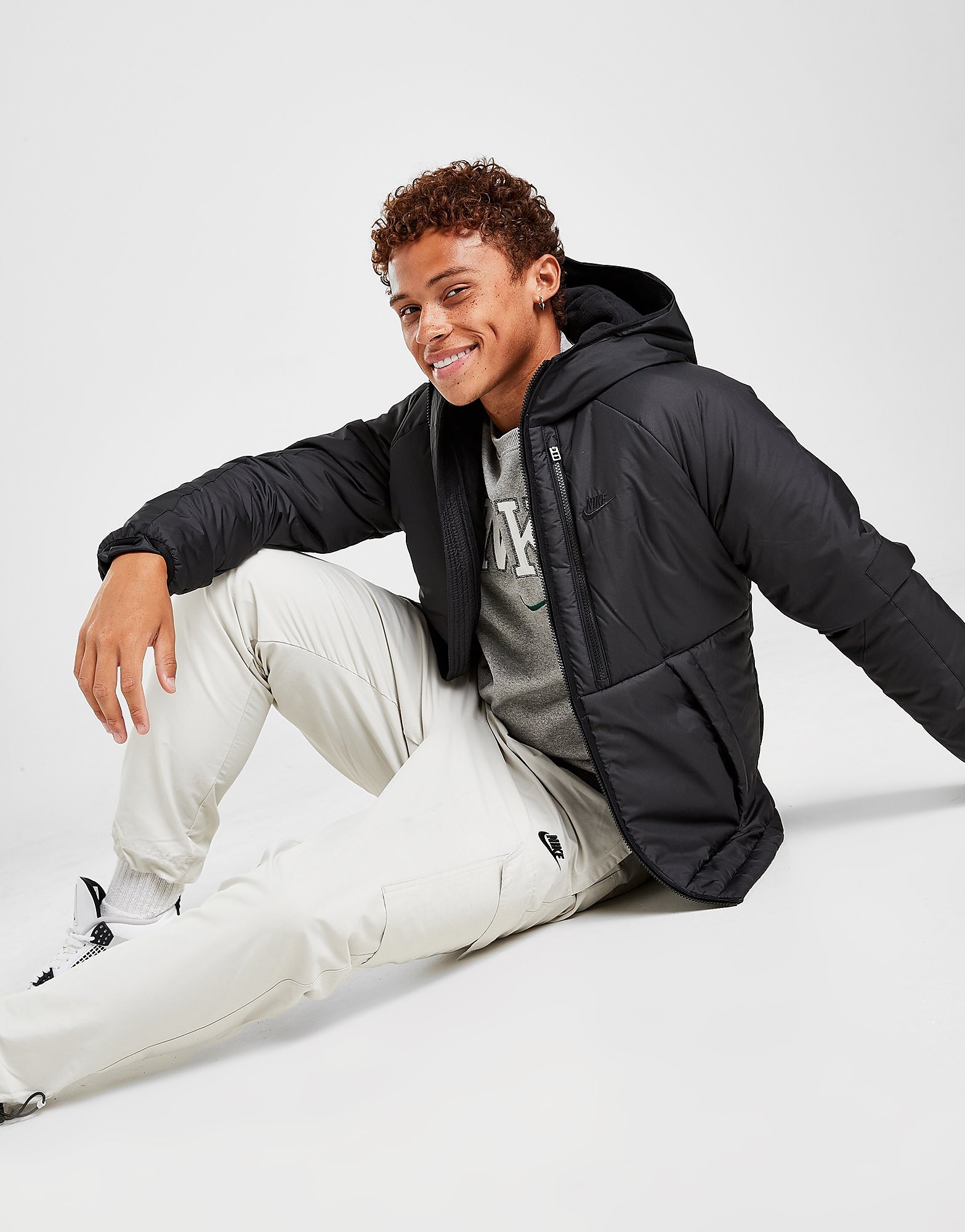 

Nike Legacy Jacket - Black - Mens, Black