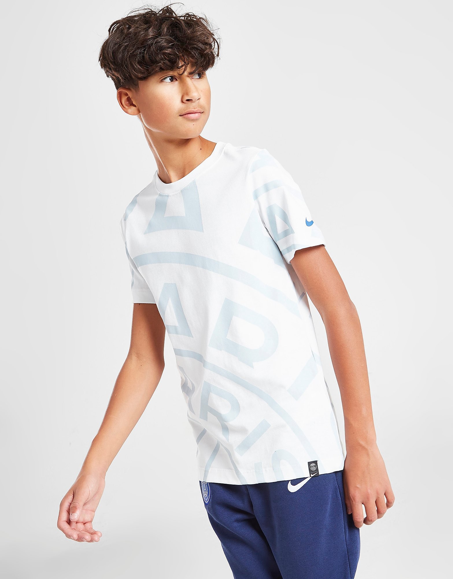 

Nike Paris Saint Germain Voice T-Shirt Junior - White - Kids, White