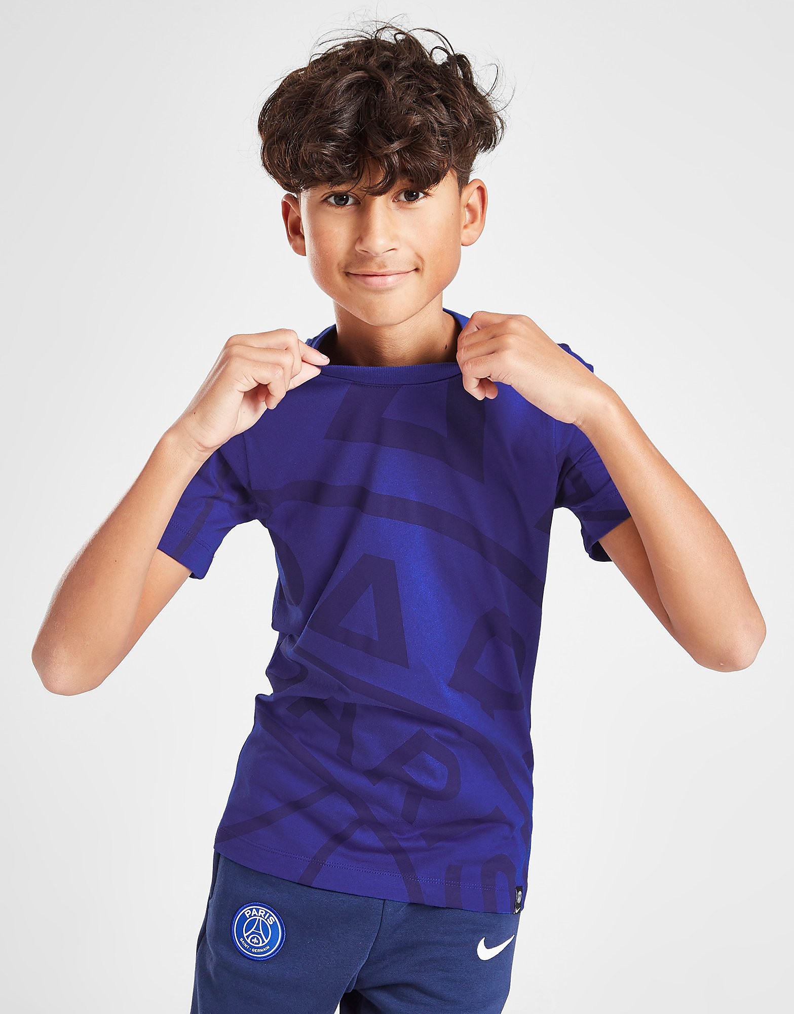 

Nike Paris Saint Germain Voice T-Shirt Junior - Blue - Kids, Blue
