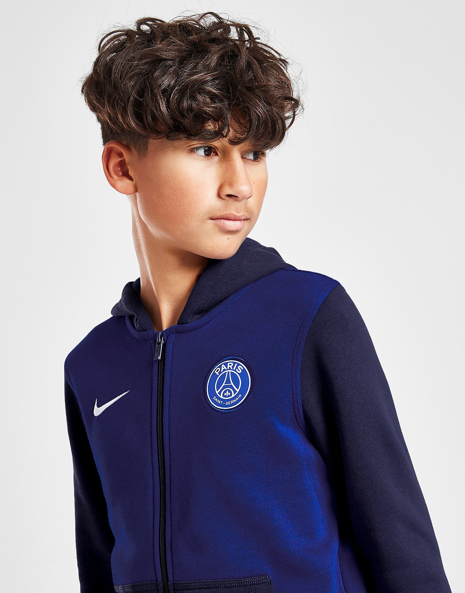 

Nike Paris Saint Germain Sportswear Hoodie Junior - Old Royal/Midnight Navy/White - Kids, Old Royal/Midnight Navy/White
