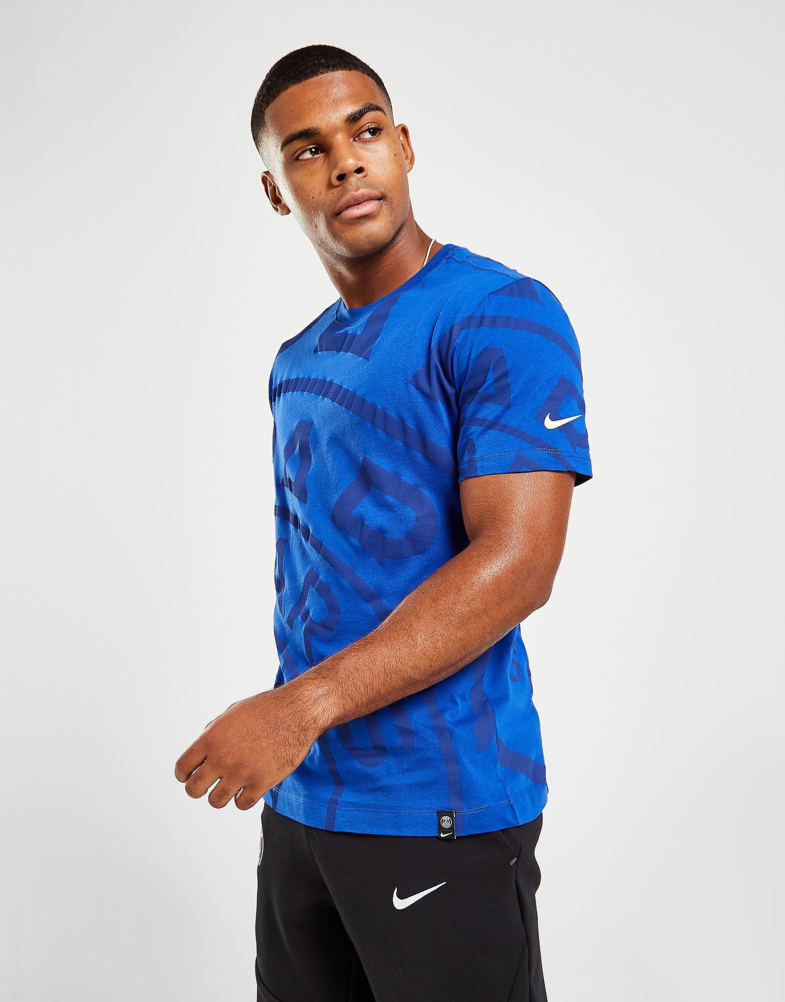 

Nike Paris Saint Germain Voice T-Shirt - Old Royal - Mens, Old Royal