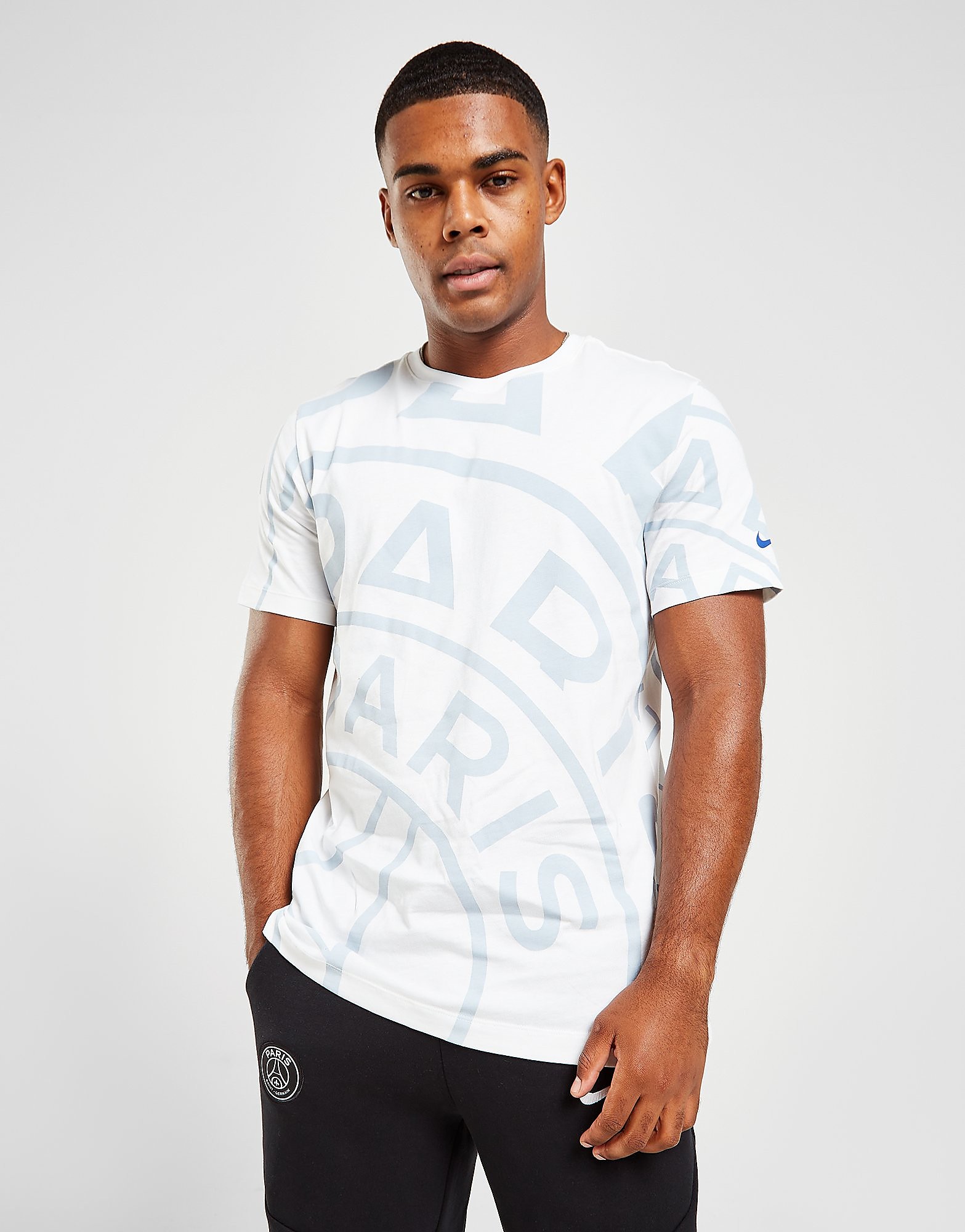 

Nike Paris Saint Germain Voice T-Shirt - White - Mens, White