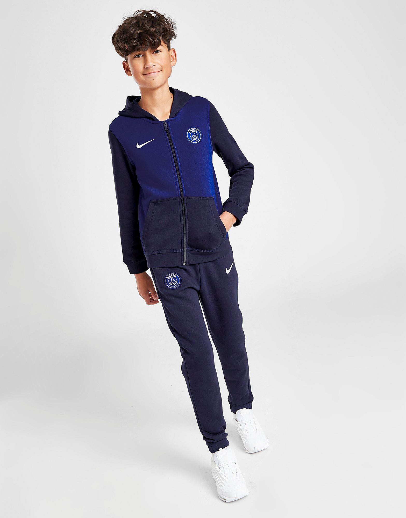 Nike Paris Saint Germain Track Pants Junior - Navy/White - Kids, Navy/White