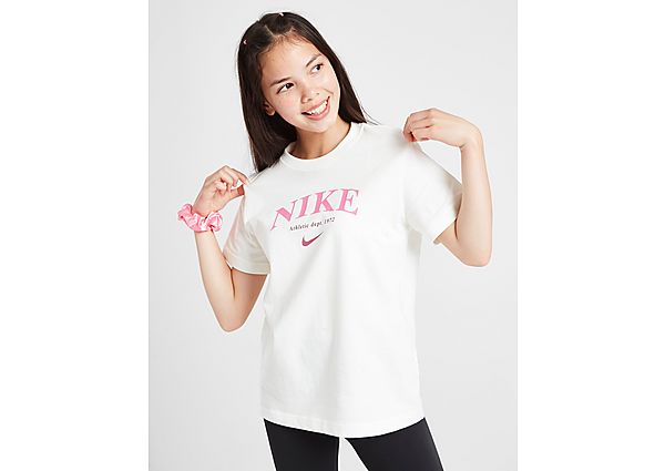 Nike Girls' Trend Boyfriend T-Shirt Junior - White - Kids, White