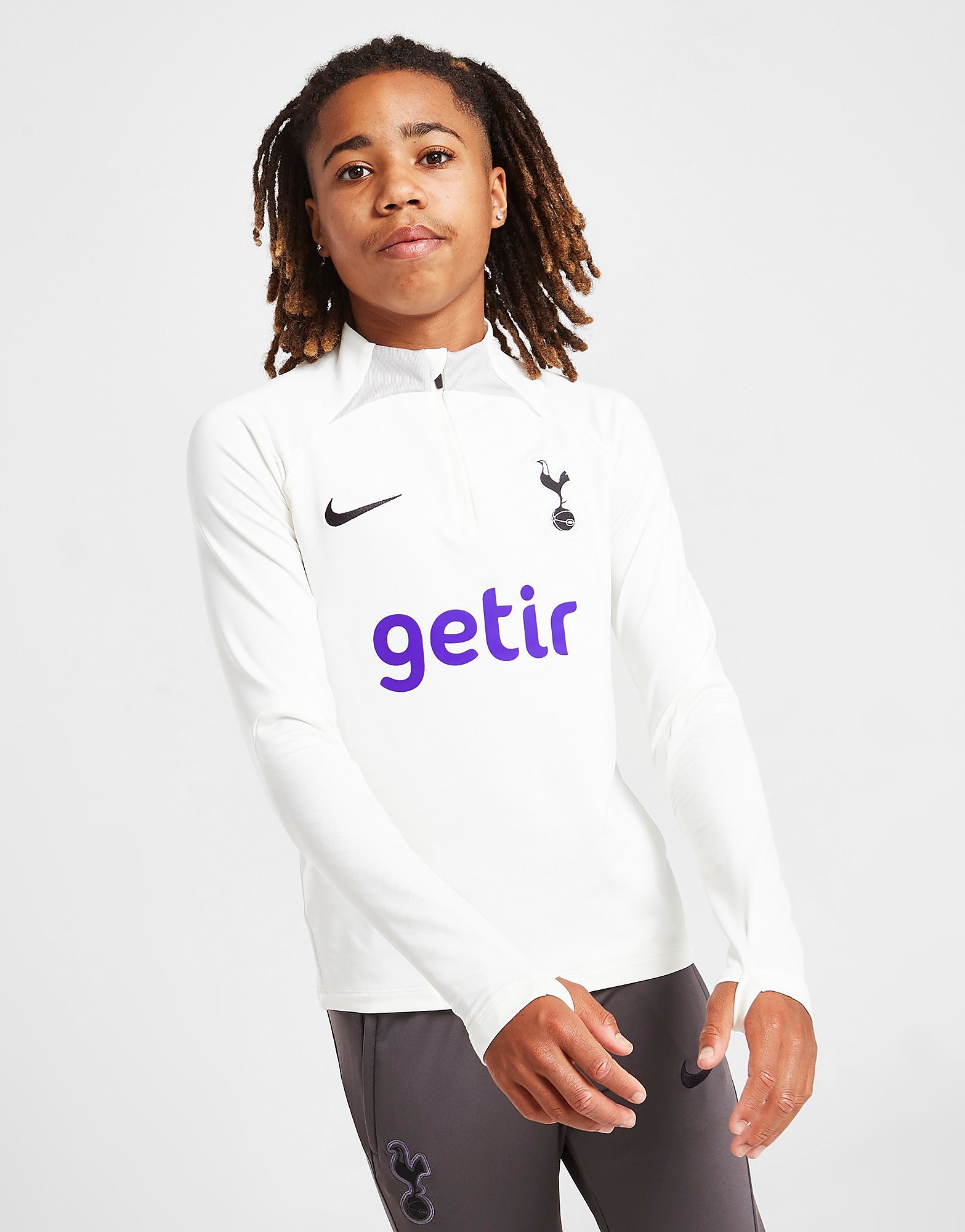 

Nike Tottenham Hotspur FC Strike Drill Top Junior - White - Kids, White