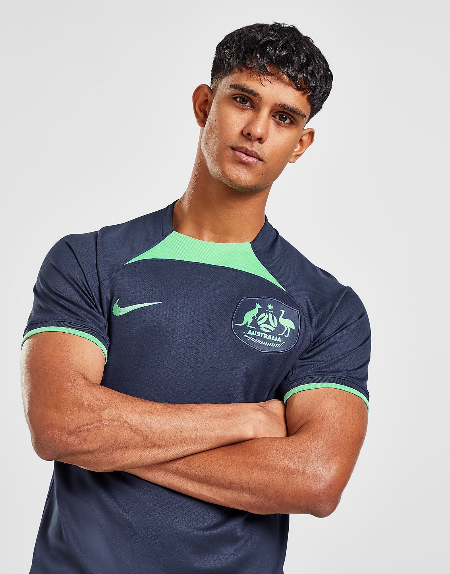 

Nike Australia 2022 Away Shirt - Navy - Mens, Navy