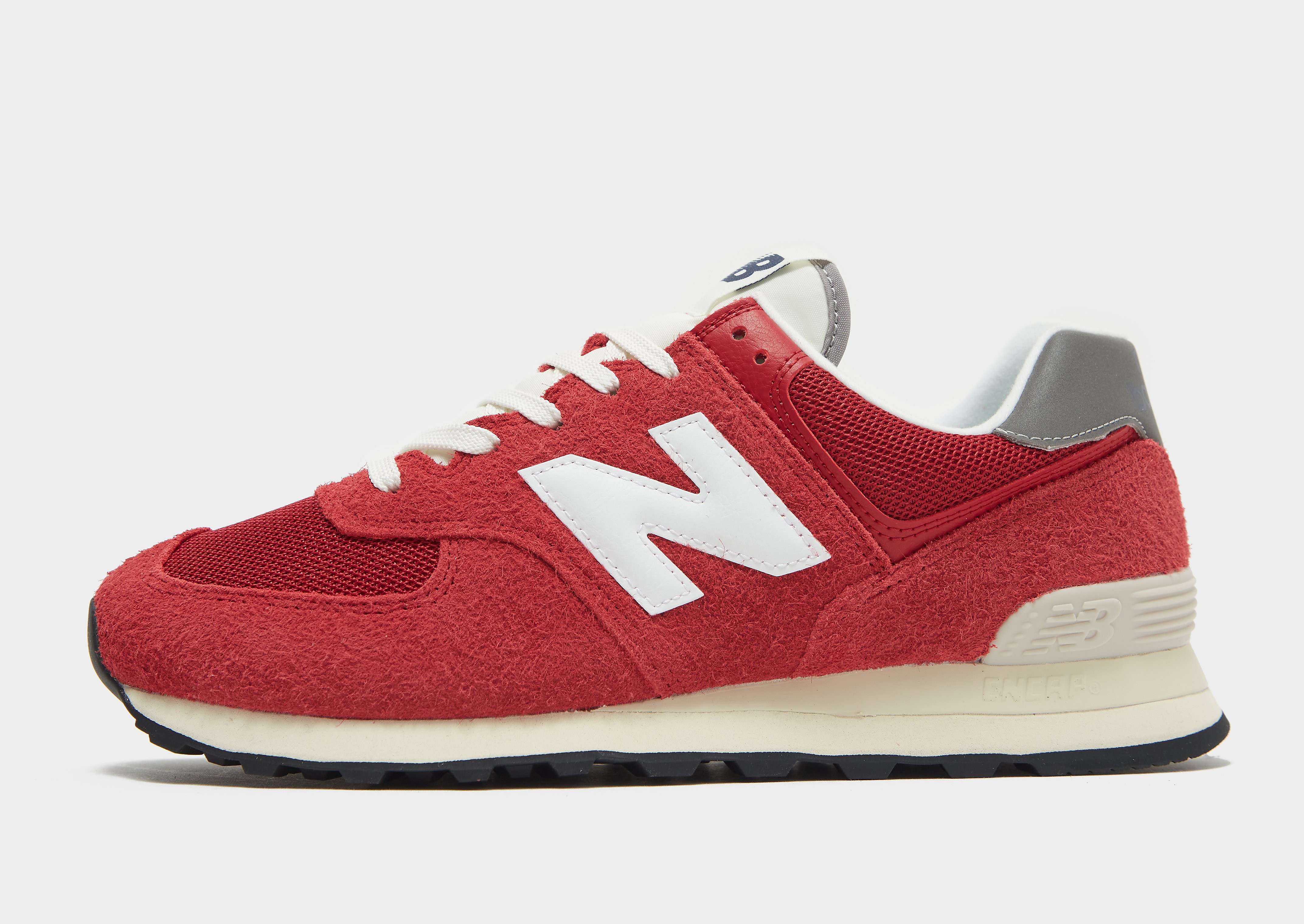 

New Balance 574 - Red/RED - Mens, Red/RED