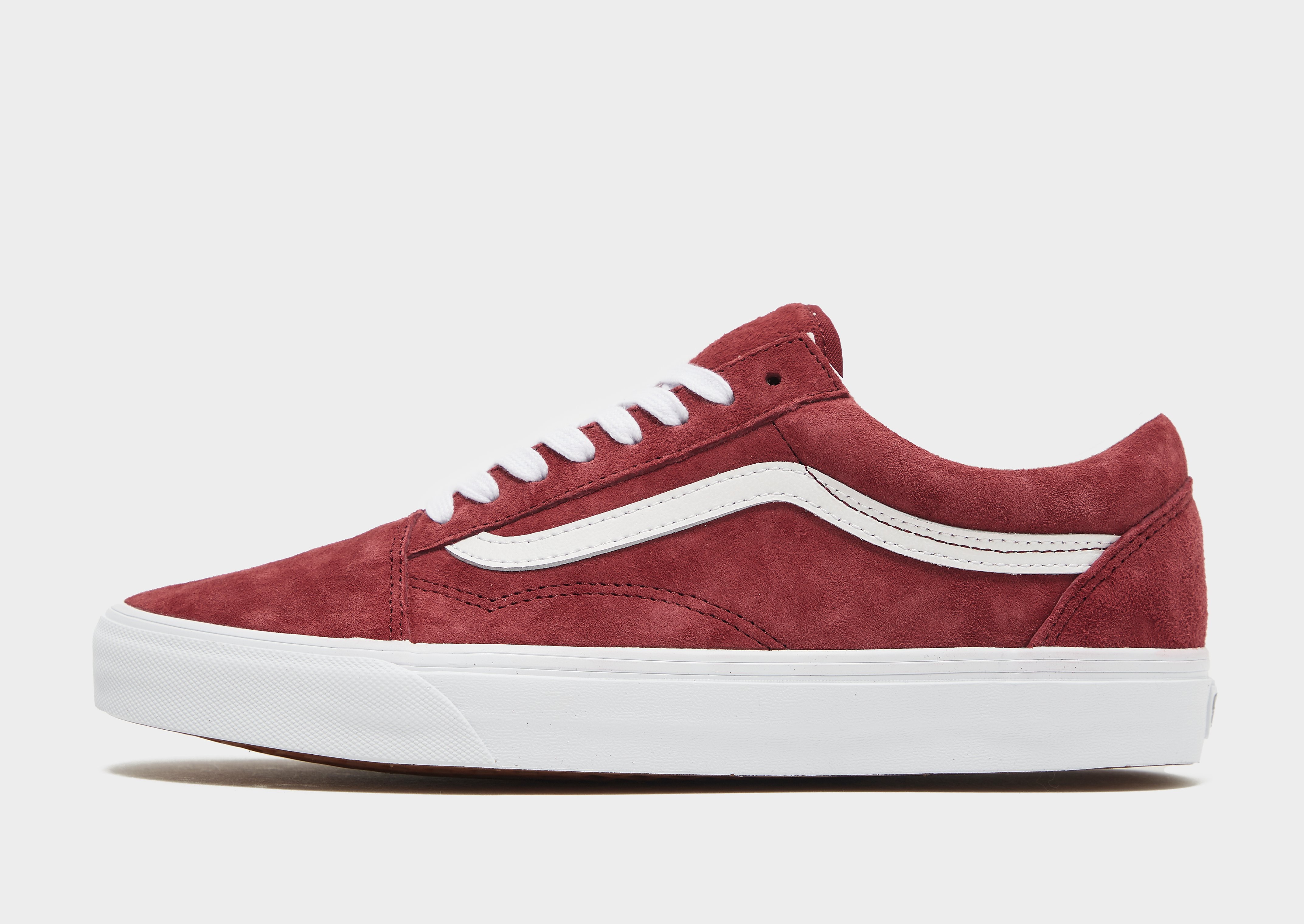 

Vans Old Skool Pig Suede - Red - Mens, Red