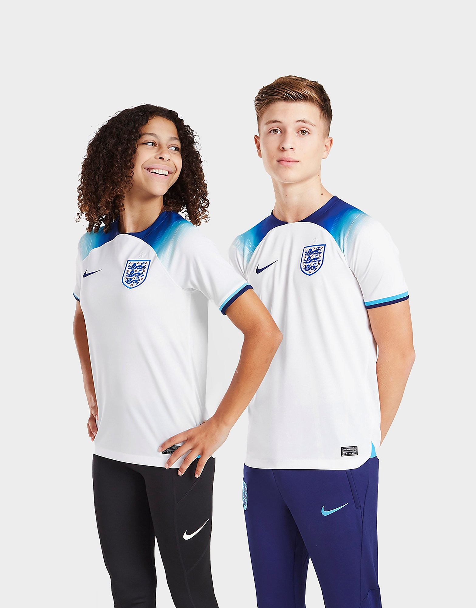 

Nike England 2022 Home Shirt Junior - White - Kids, White