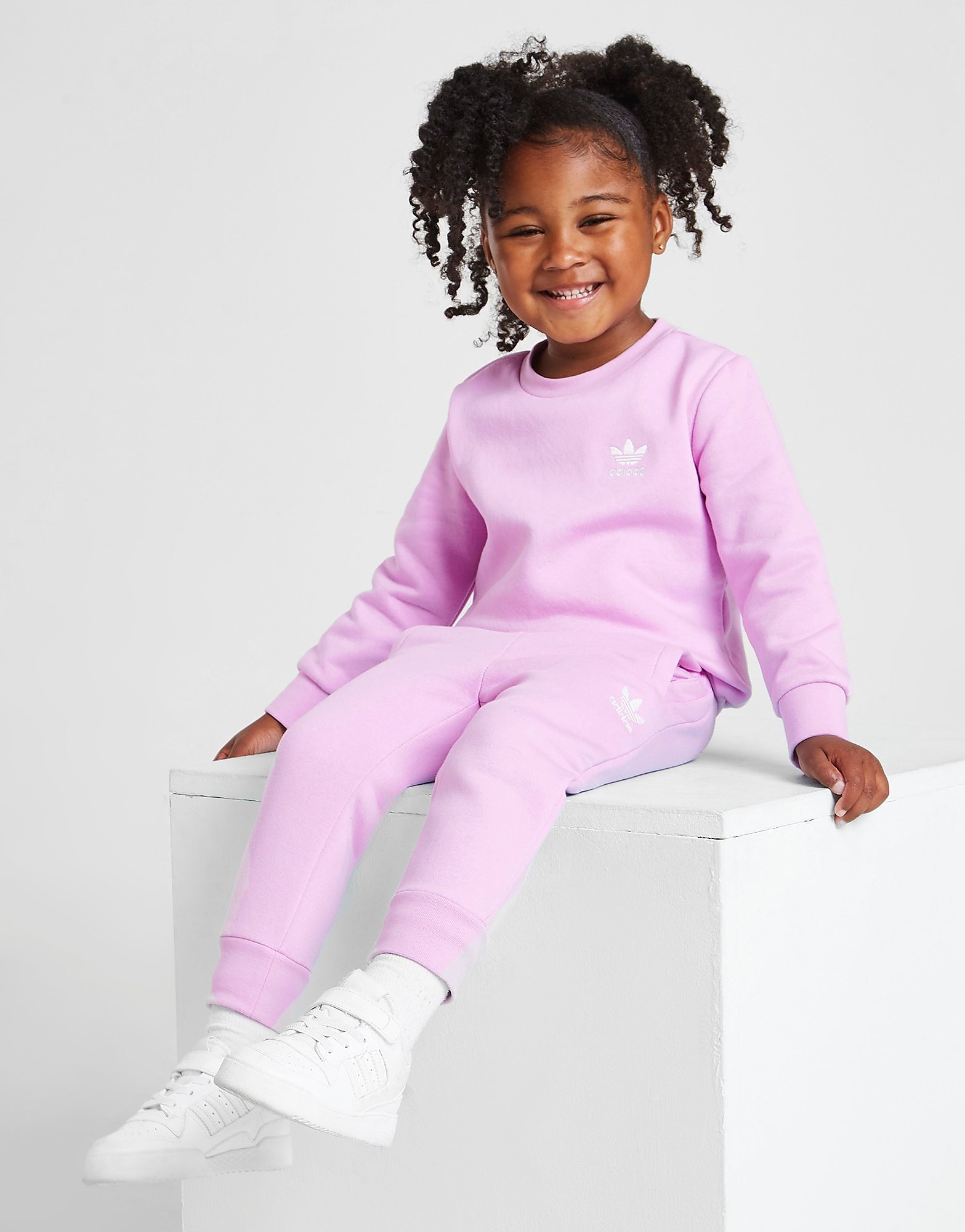 Adidas Originals Fato de Treino Girls' Essential para Bebé - Roxo - Kids, Roxo