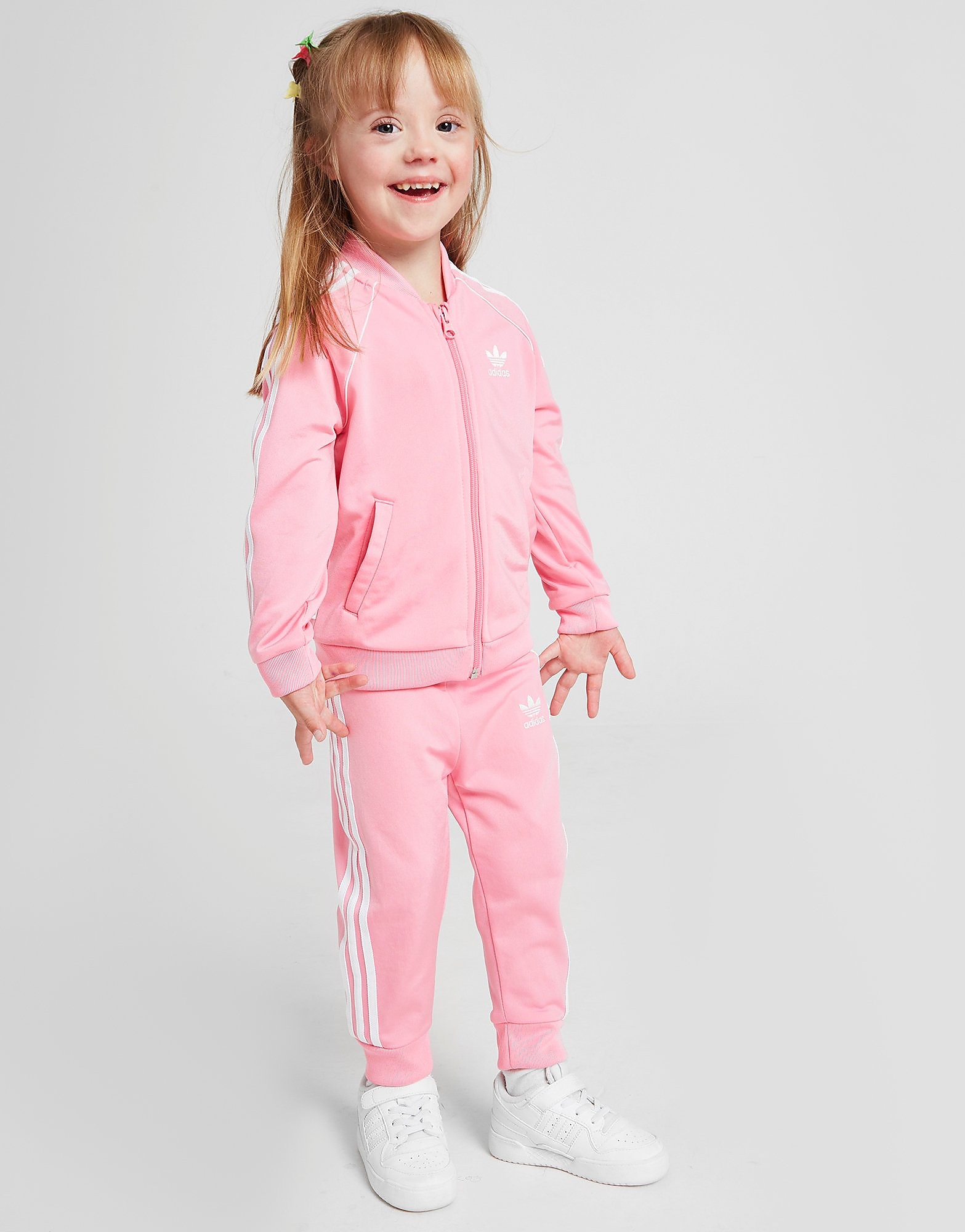 Adidas Originals Fato de Treino Girls' SS para Bebé - Cor-de-rosa - Kids, Cor-de-rosa
