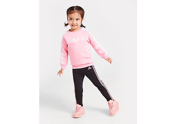 Adidas Ensemble de survêtement Linéaire Sweat/Legging Fille Bébé