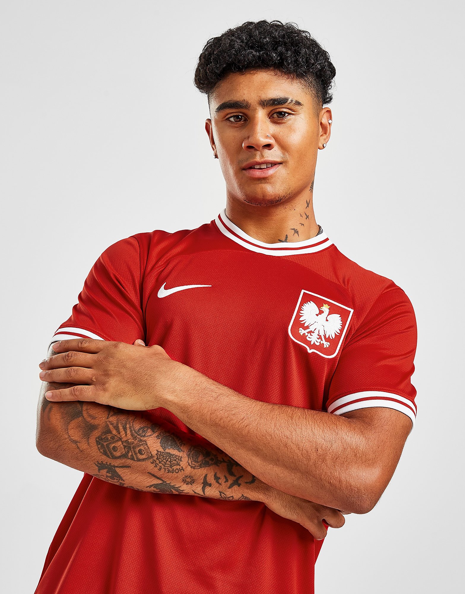 

Nike Poland 2022 Away Shirt - Red - Mens, Red