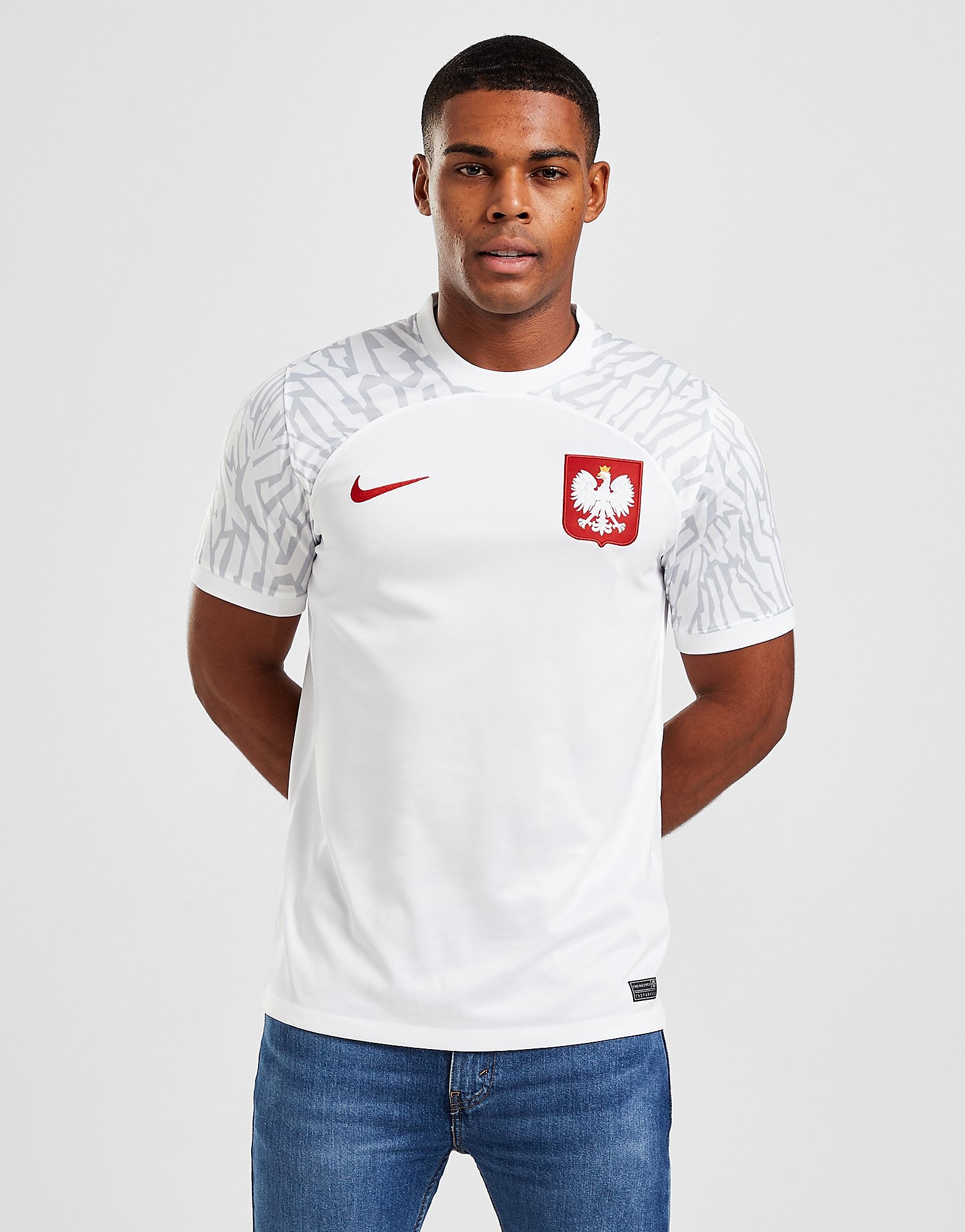 

Nike Poland 2022 Home Shirt - White - Mens, White