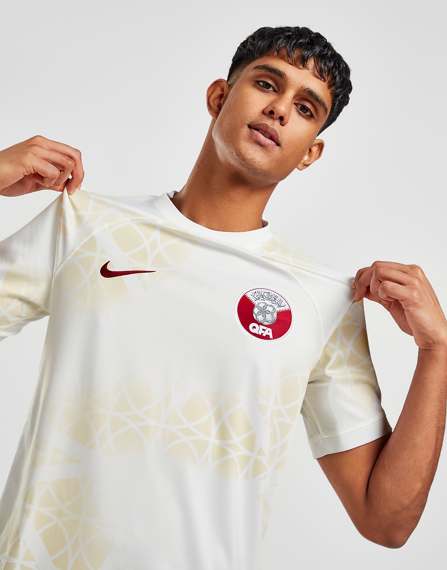 

Nike Qatar 2022 Away Shirt - White - Mens, White