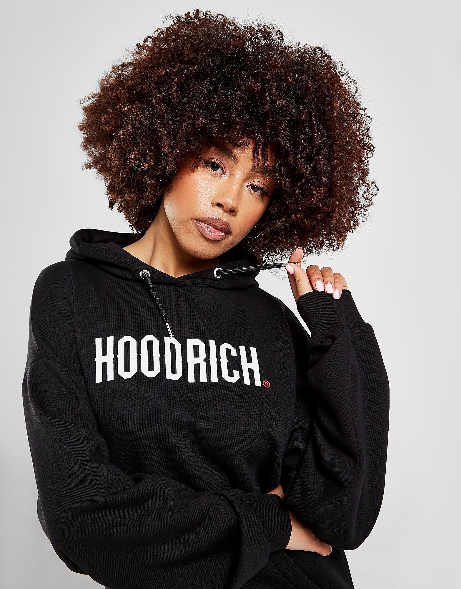 Hoodrich Azure Hoodie Dam, Svart