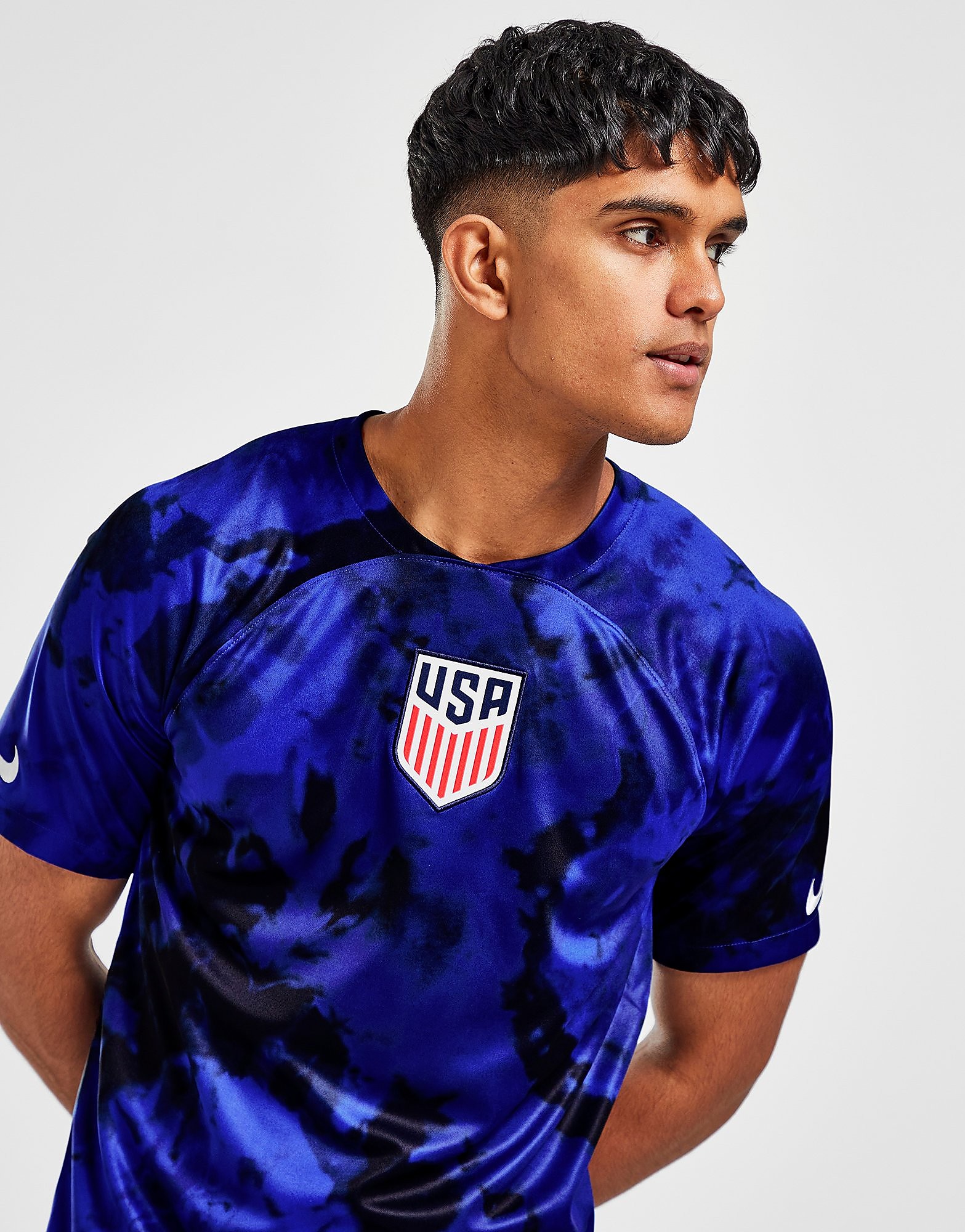 

Nike USA 2022 Away Shirt - Blue - Mens, Blue