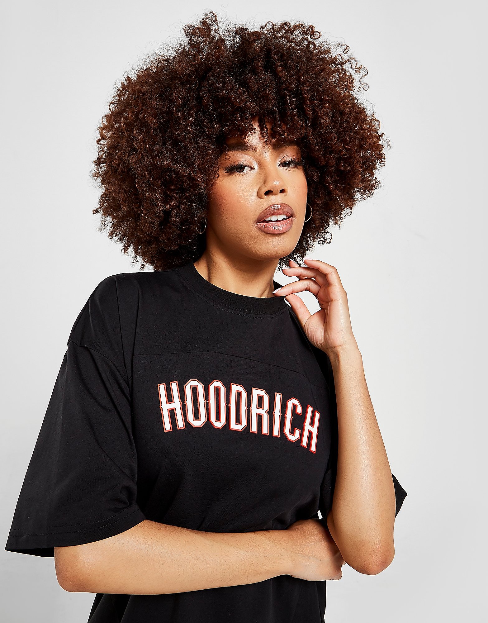 

Hoodrich Eclipse Boyfriend T-Shirt - Only at JD - Black - Womens, Black
