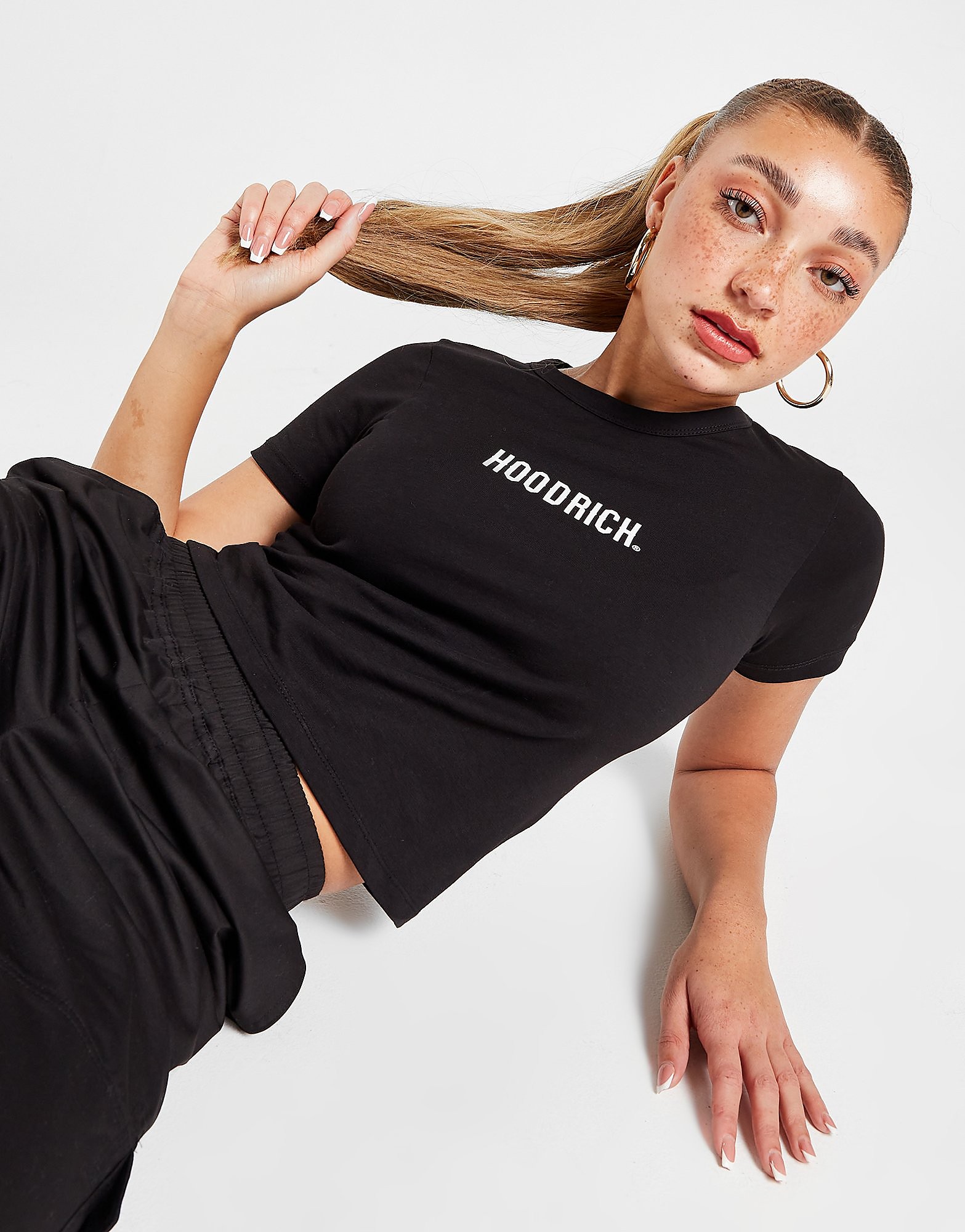 

Hoodrich Intel Slim T-Shirt - Only at JD - Black - Womens, Black