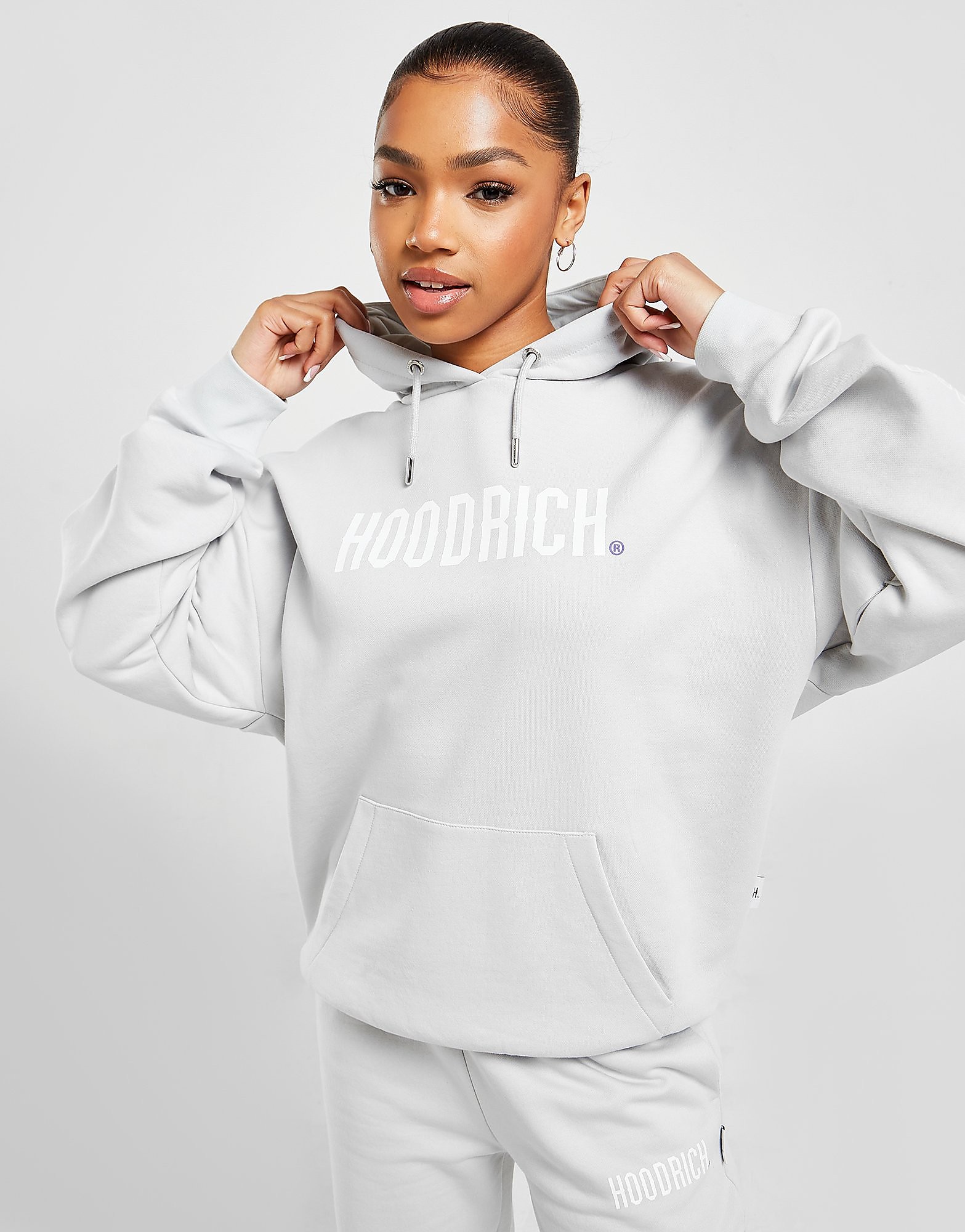 

Hoodrich Azure Overhead Hoodie - Grey - Womens, Grey