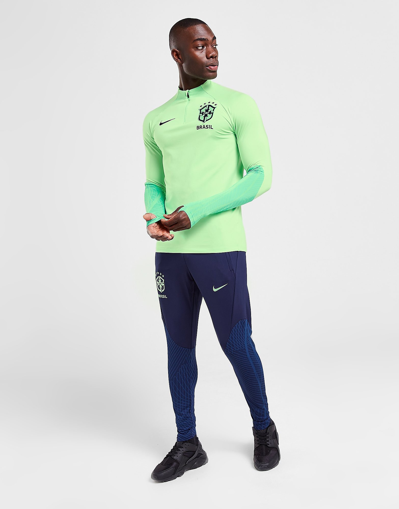 Nike Brazil Strike Track Pants - Navy - Mens, Navy