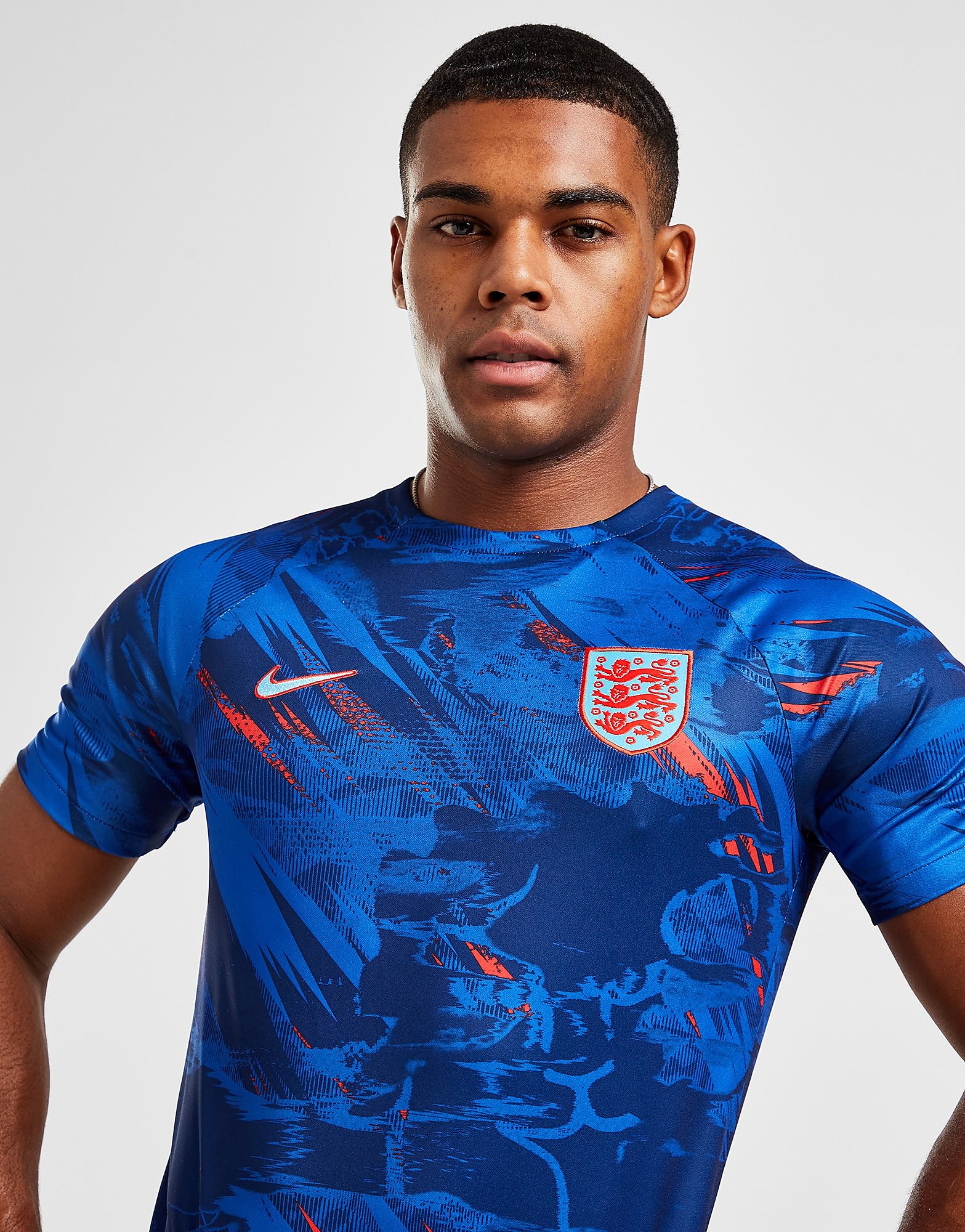

Nike England Pre Match Shirt - Blue - Mens, Blue