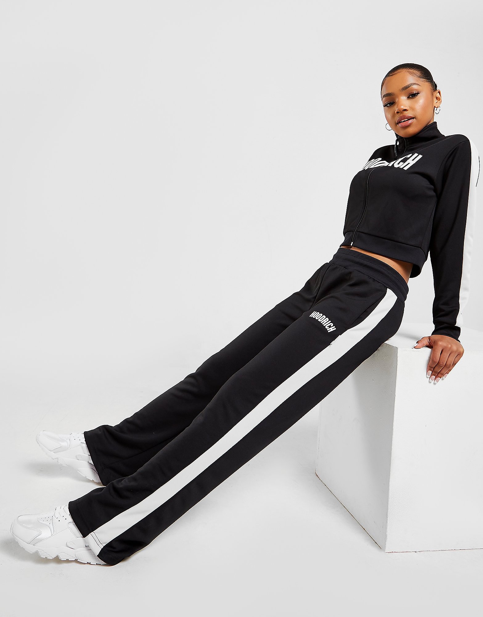 Hoodrich OG Poly Track Pants, Svart