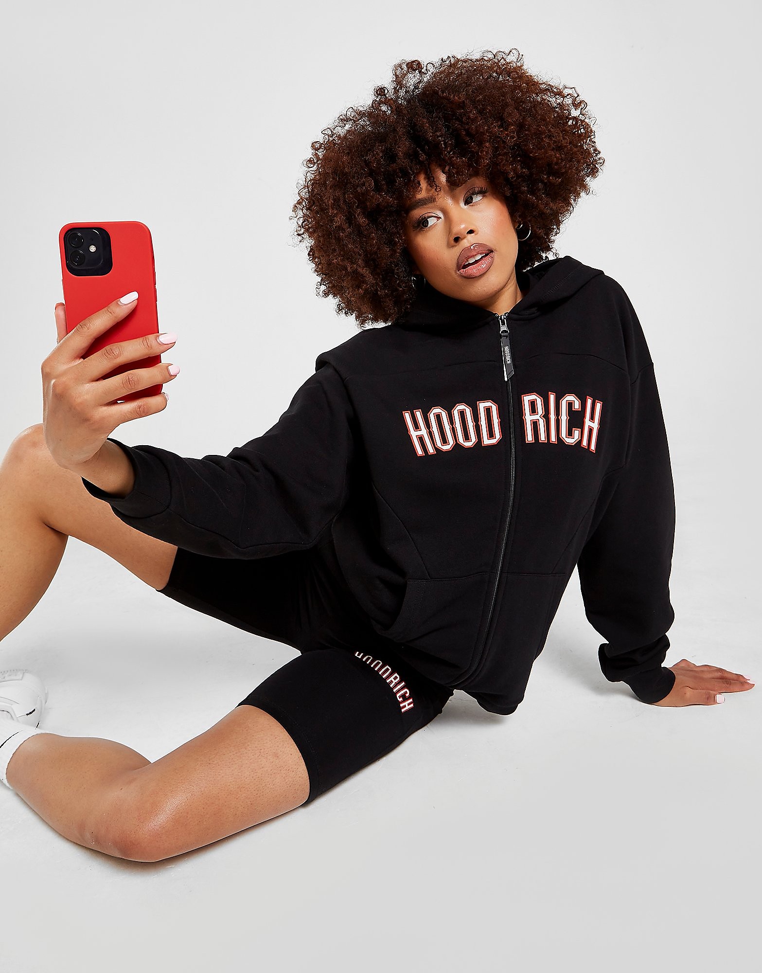 

Hoodrich Eclipse Full Zip Hoodie - Only at JD - Black - Womens, Black