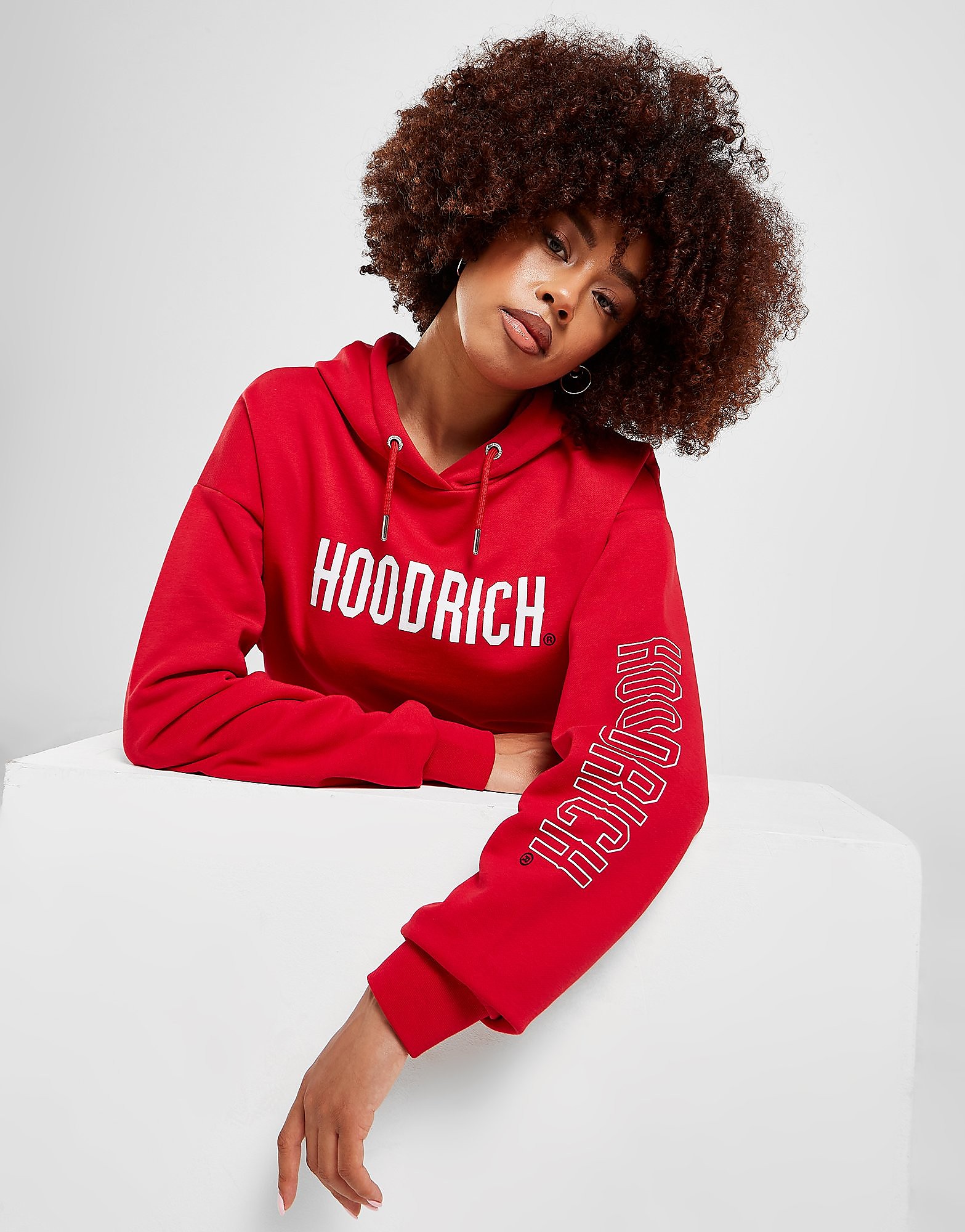 

Hoodrich Azure Overhead Hoodie - Only at JD - Red - Womens, Red