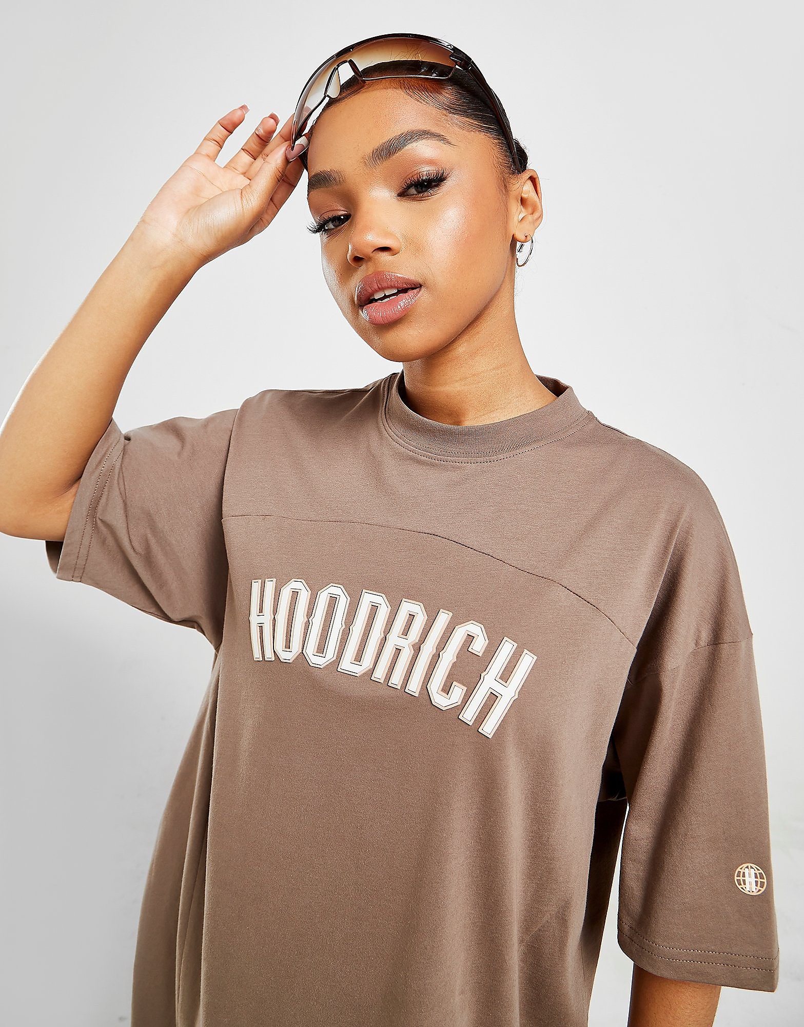 

Hoodrich Eclipse Boyfriend T-Shirt - Only at JD - Brown - Womens, Brown