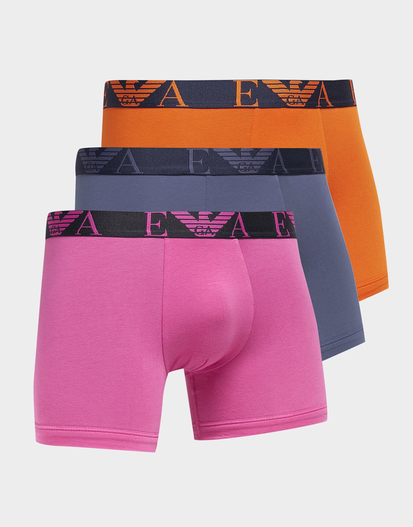 

Emporio Armani 3 Pack Boxers - Multi Coloured - Mens, Multi Coloured