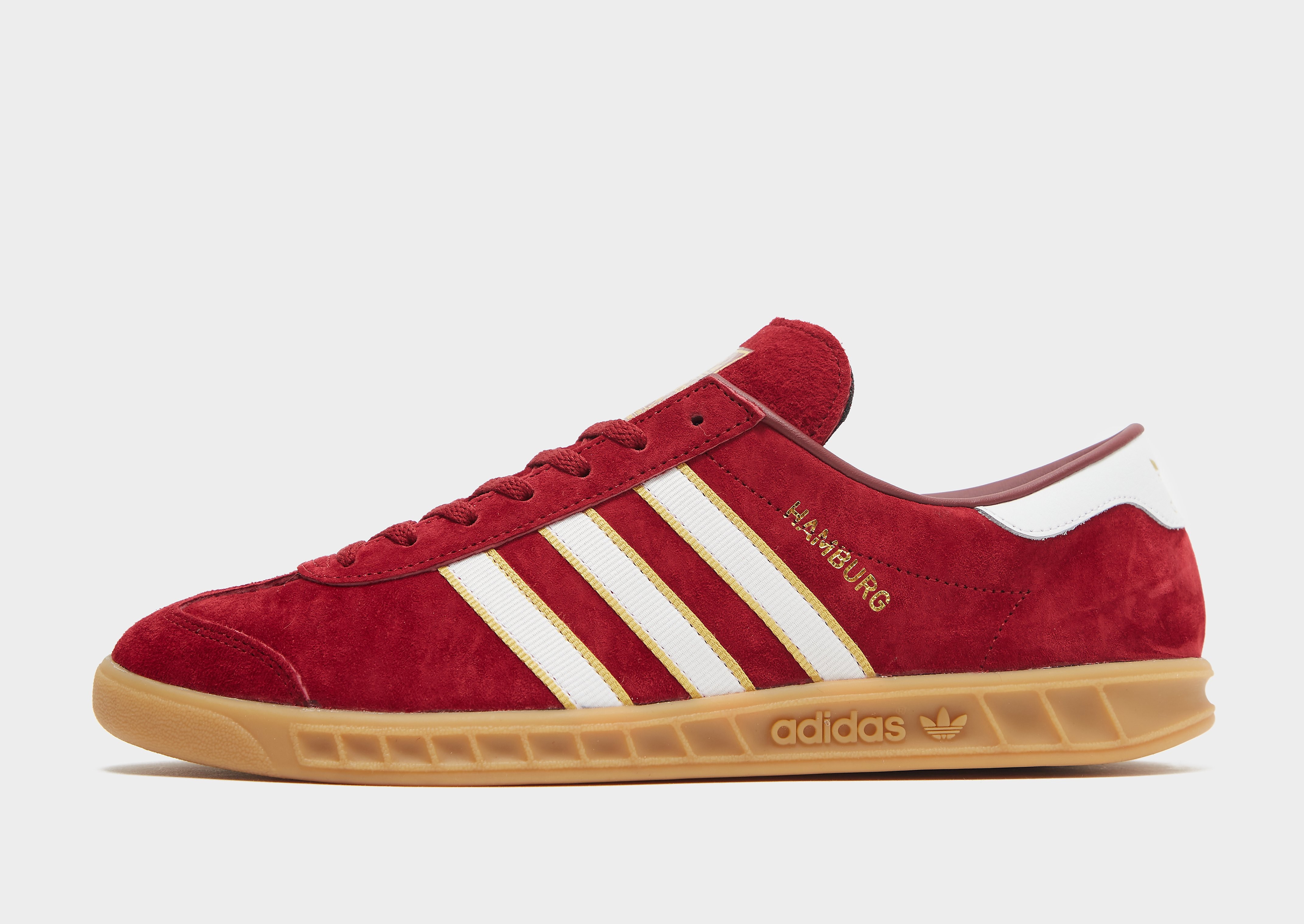 

adidas Originals Hamburg - Only at JD - Red - Mens, Red