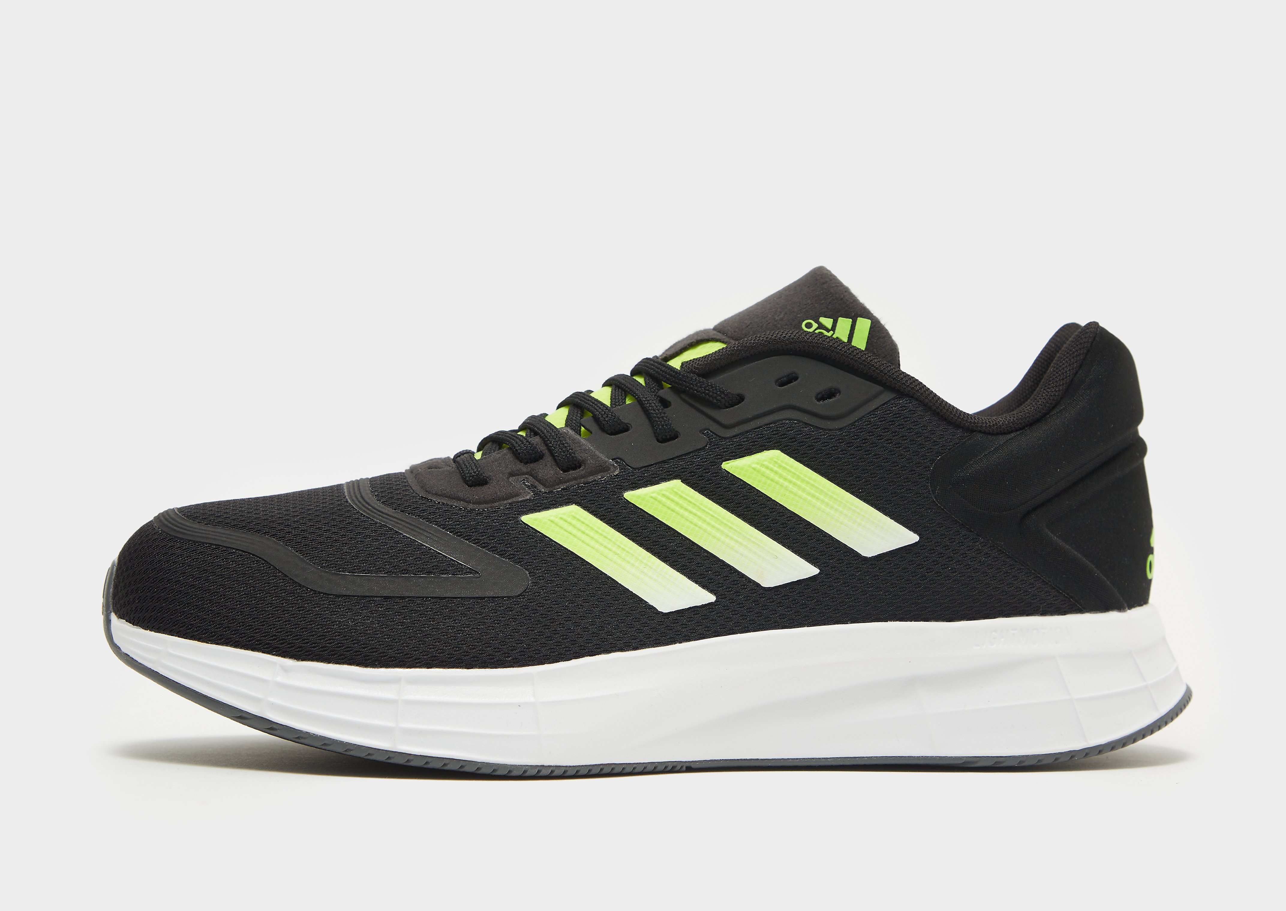 

adidas Duramo 10 - Core Black / Solar Yellow / Solar Green - Mens, Core Black / Solar Yellow / Solar Green