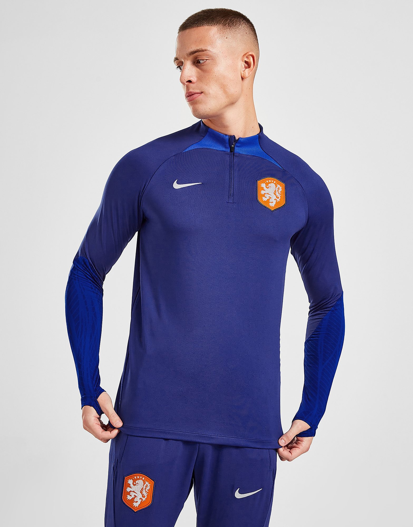 

Nike Netherlands Strike Drill Top - Blue - Mens, Blue
