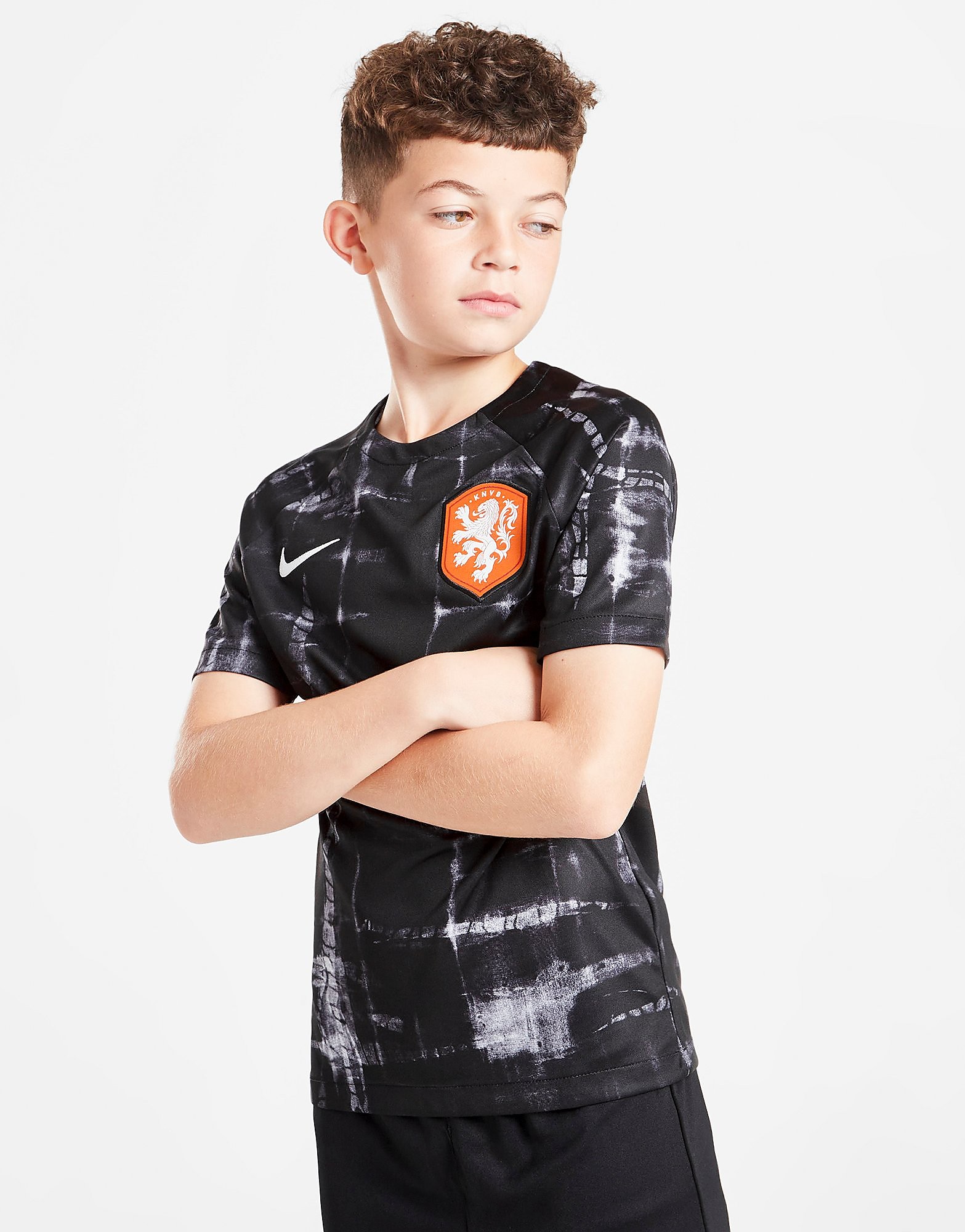 

Nike Netherlands Pre Match Shirt Junior - Black - Kids, Black