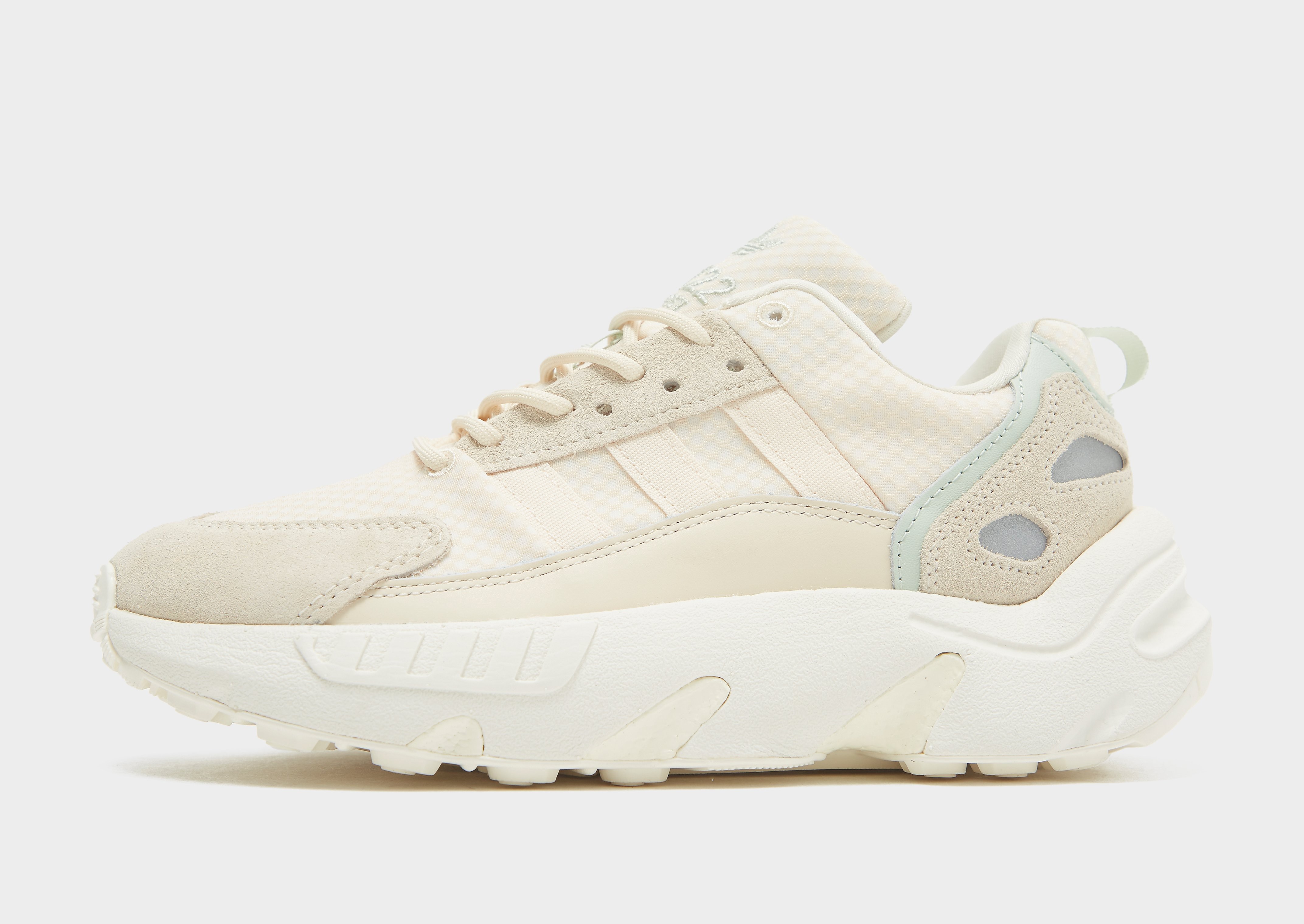 

adidas Originals ZX22 Women's - Ecru Tint / Linen Green / Cloud White, Ecru Tint / Linen Green / Cloud White