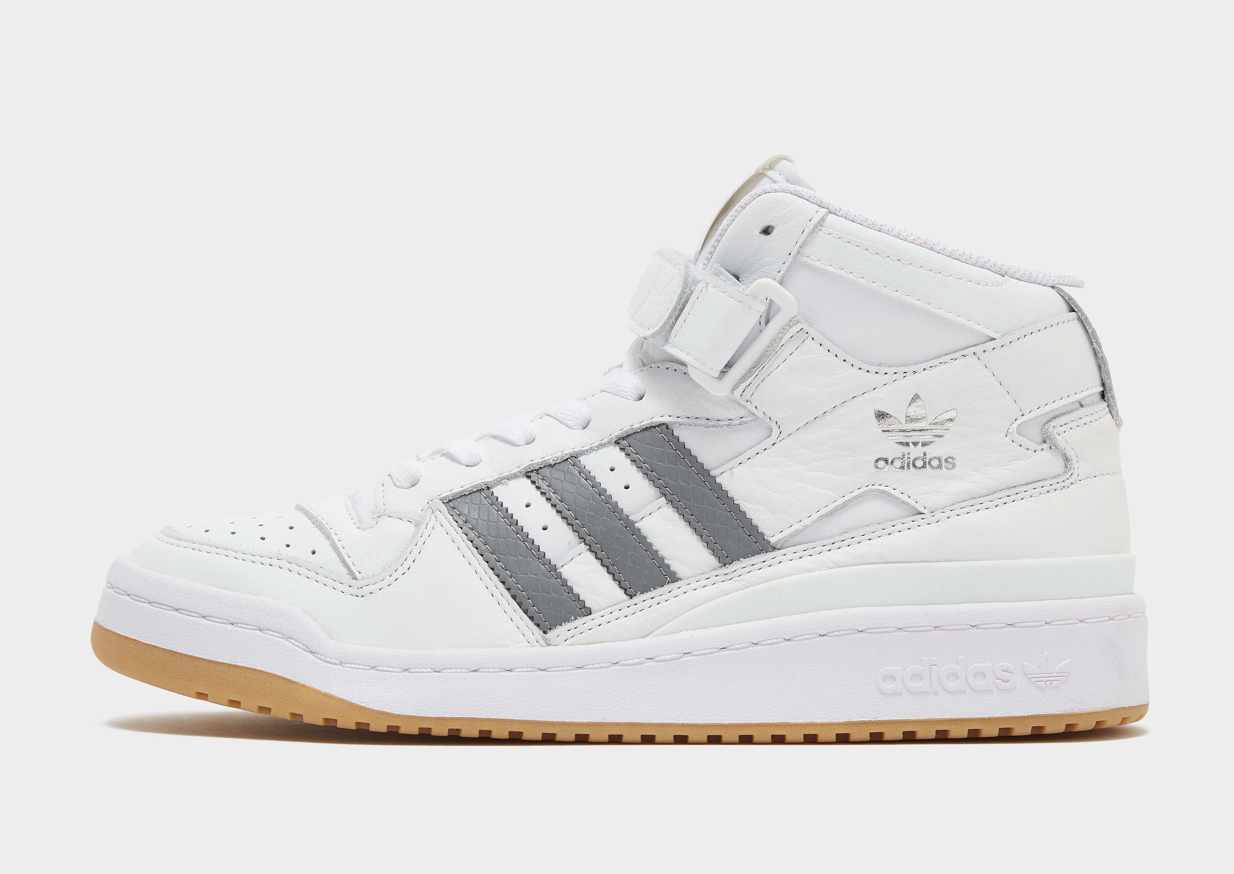 

adidas Originals Forum Mid - Only at JD - White - Mens, White
