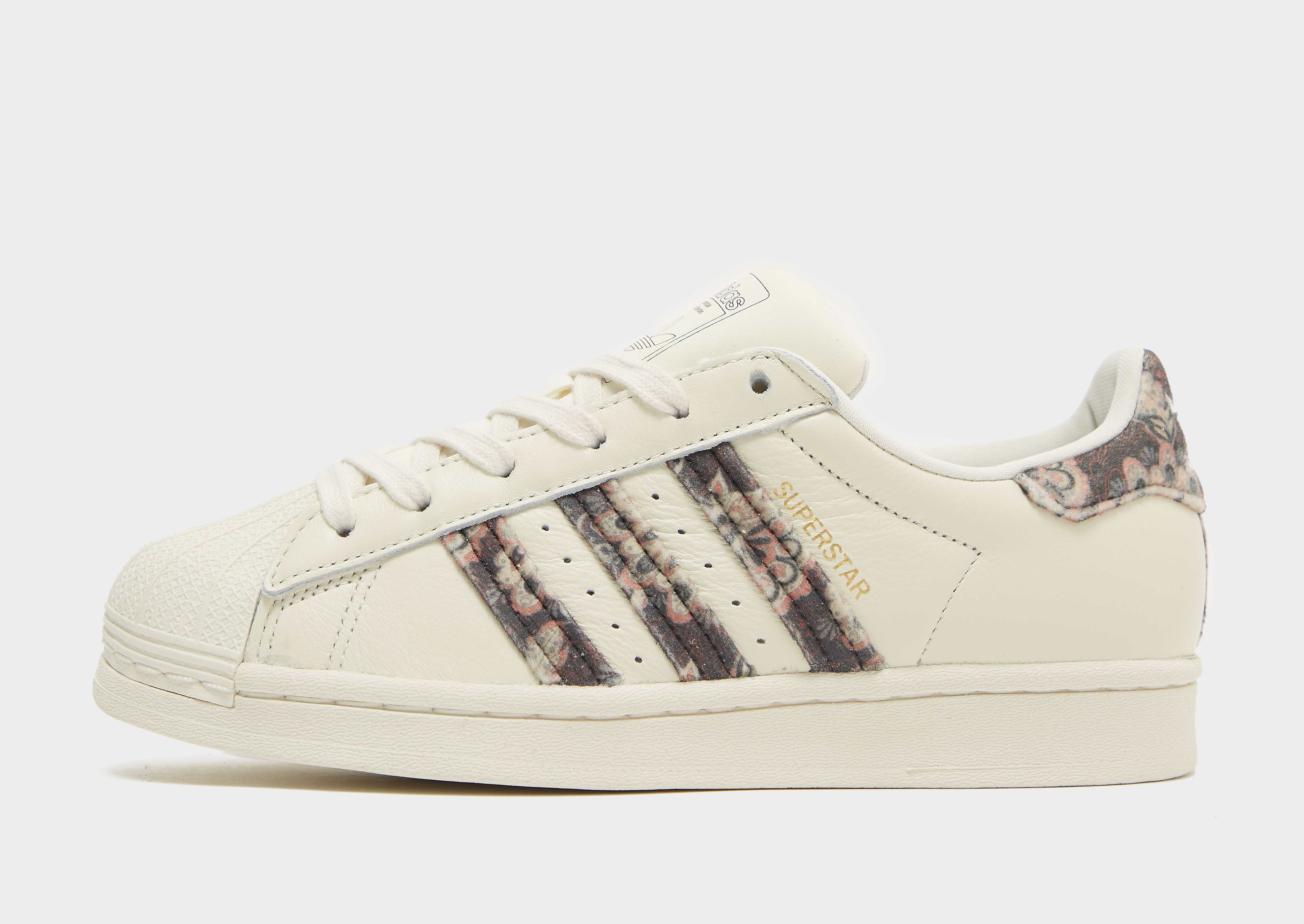 

adidas Originals Superstar Women's - Off White / Core Black / Gold Metallic, Off White / Core Black / Gold Metallic