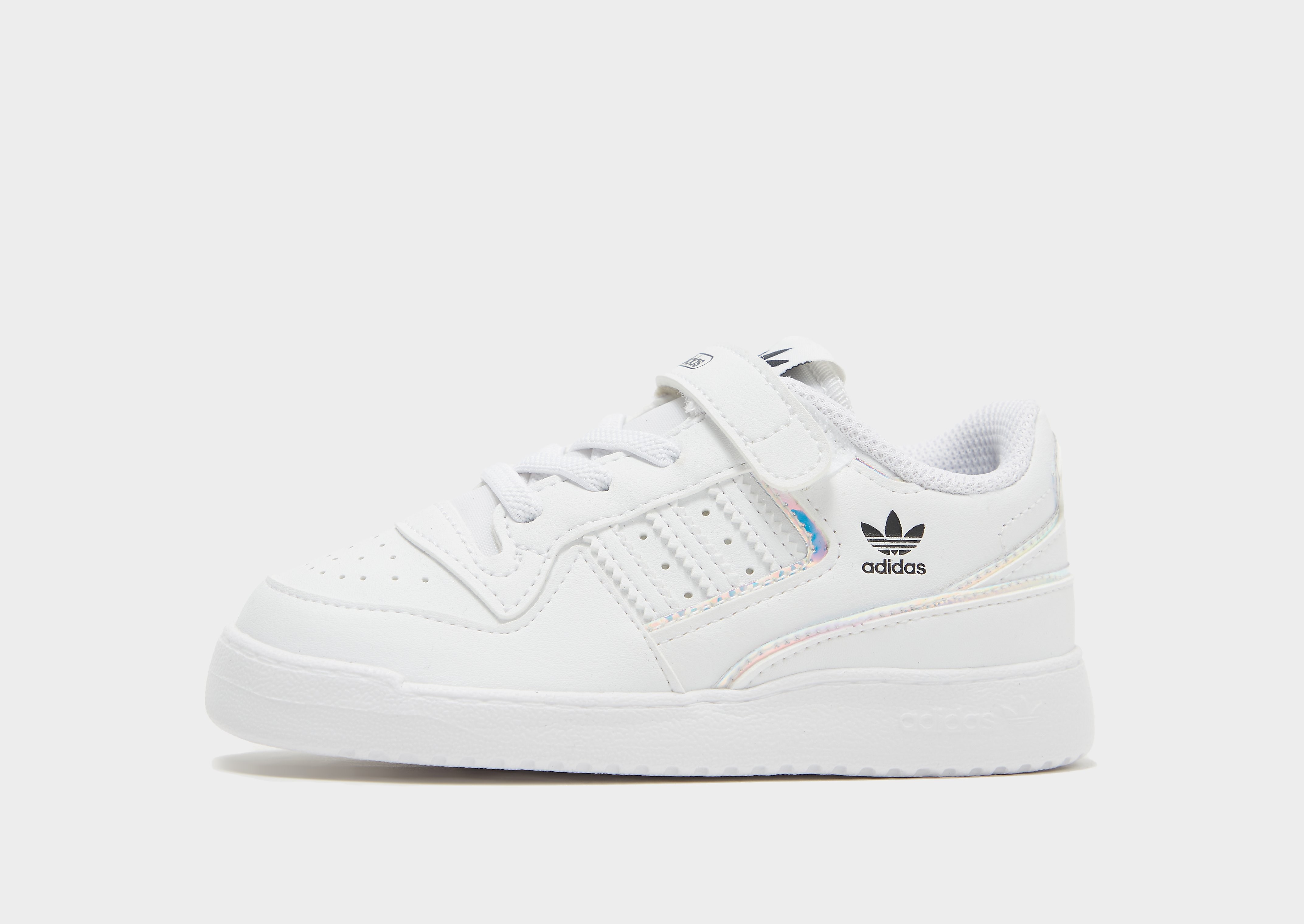 

adidas Originals Forum Low Infant - Cloud White / Cloud White / Core Black - Kids, Cloud White / Cloud White / Core Black