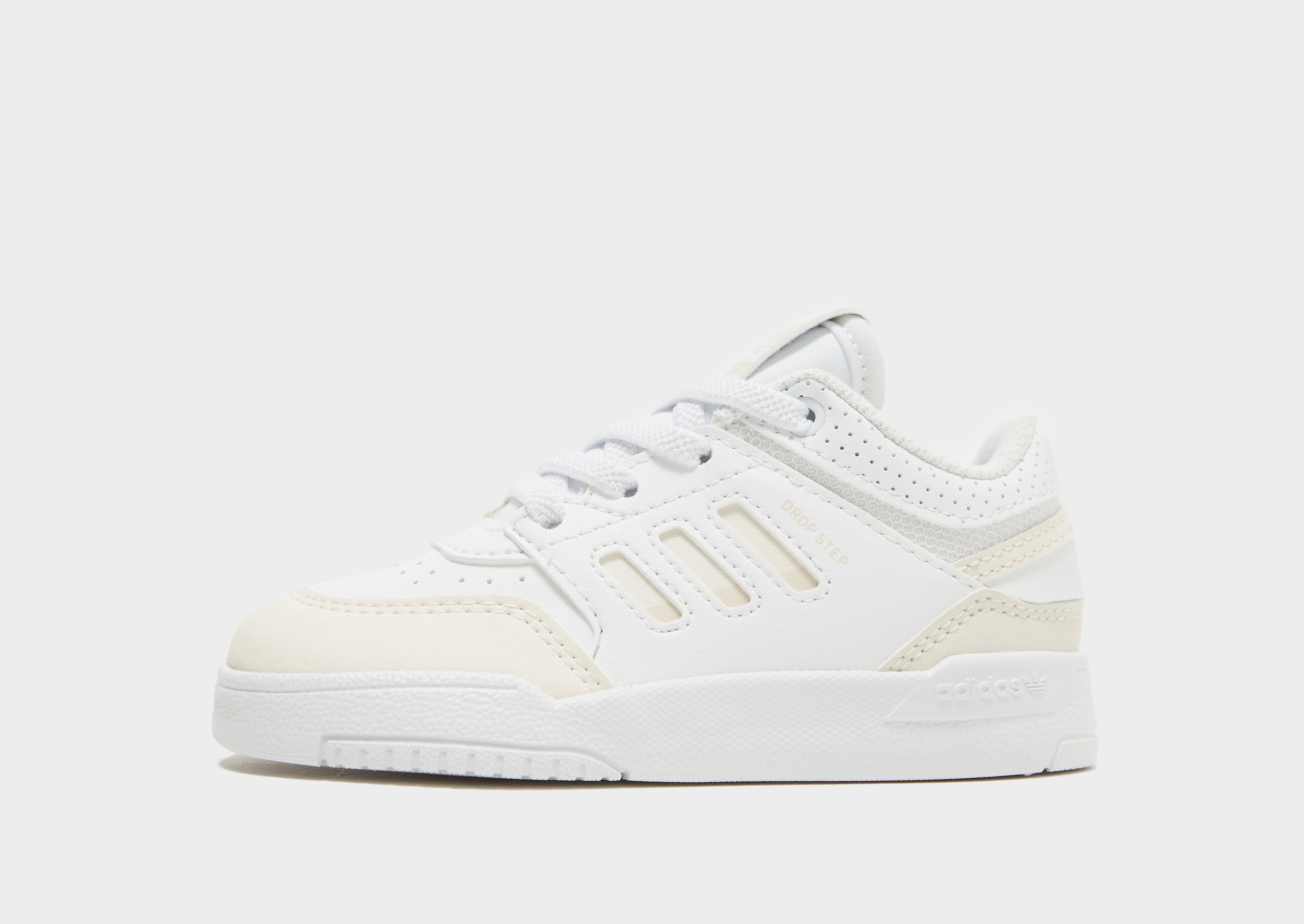 

adidas Originals Drop Step Low Infant - Only at JD - White - Kids, White