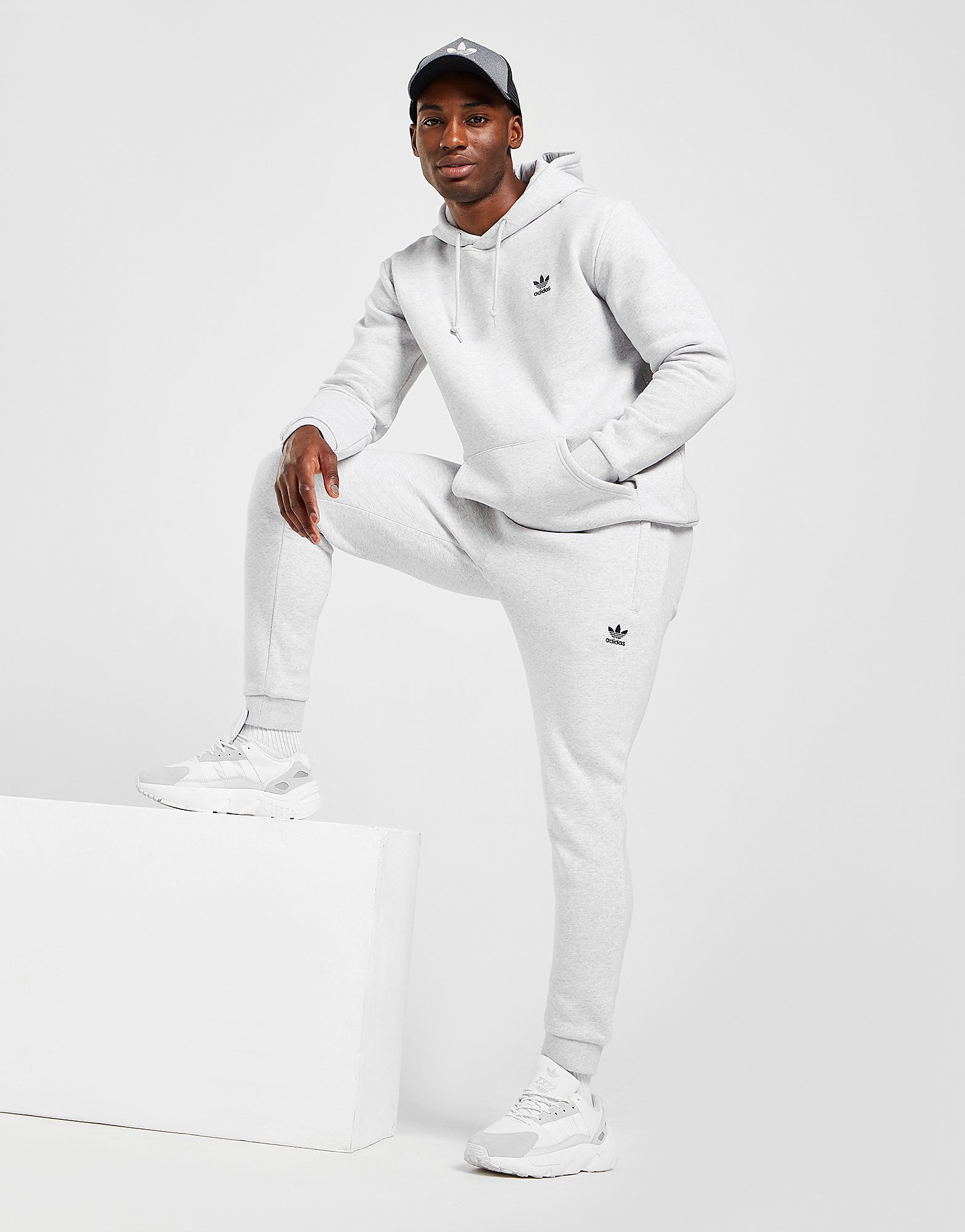 

adidas Originals Adicolor Essentials Trefoil Joggers - Only at JD - Grey - Mens, Grey