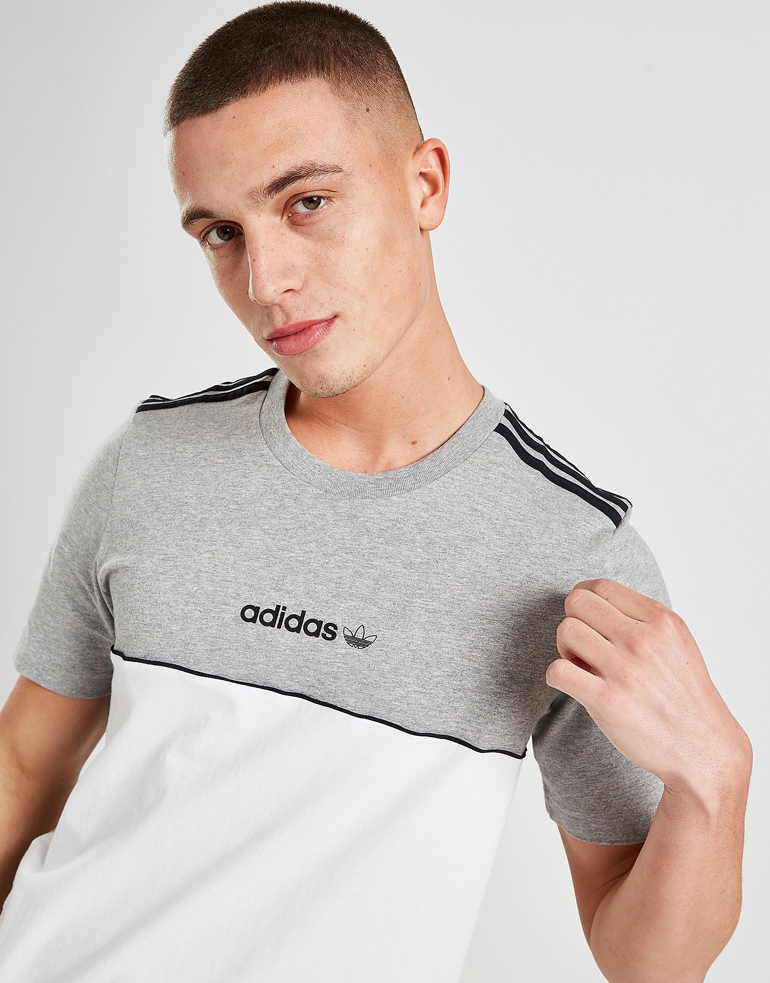 

adidas Originals Itasca T-Shirt - Only at JD - Grey - Mens, Grey