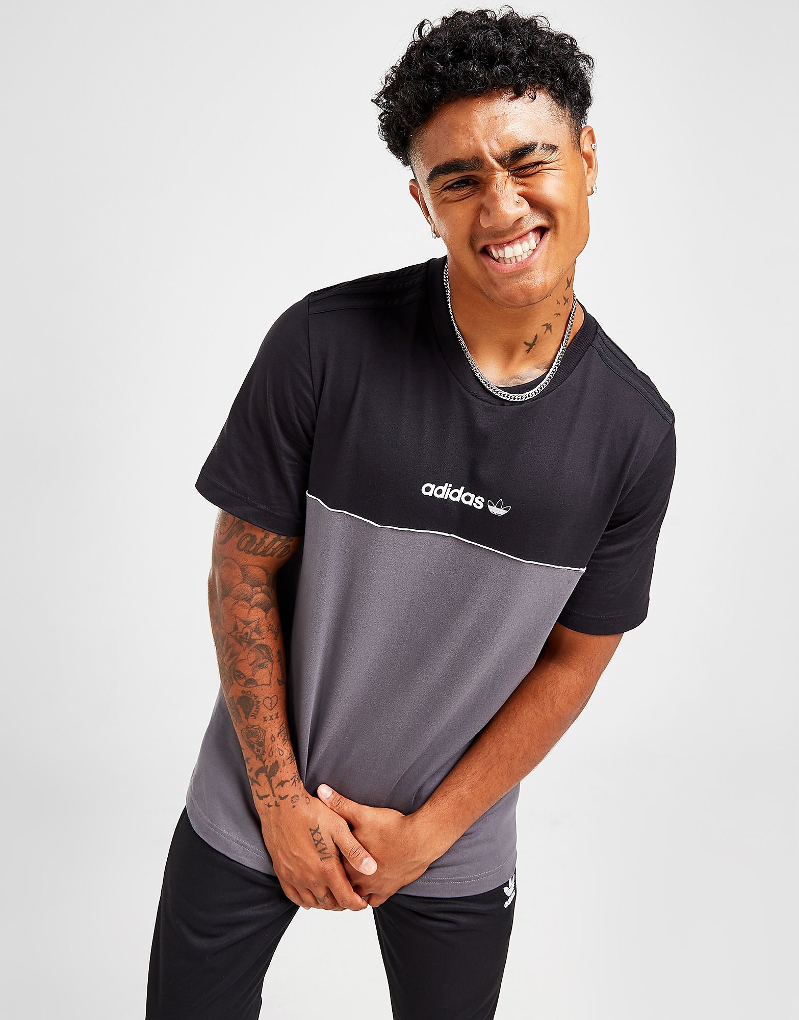 

adidas Originals Itasca T-Shirt - Only at JD - Black - Mens, Black